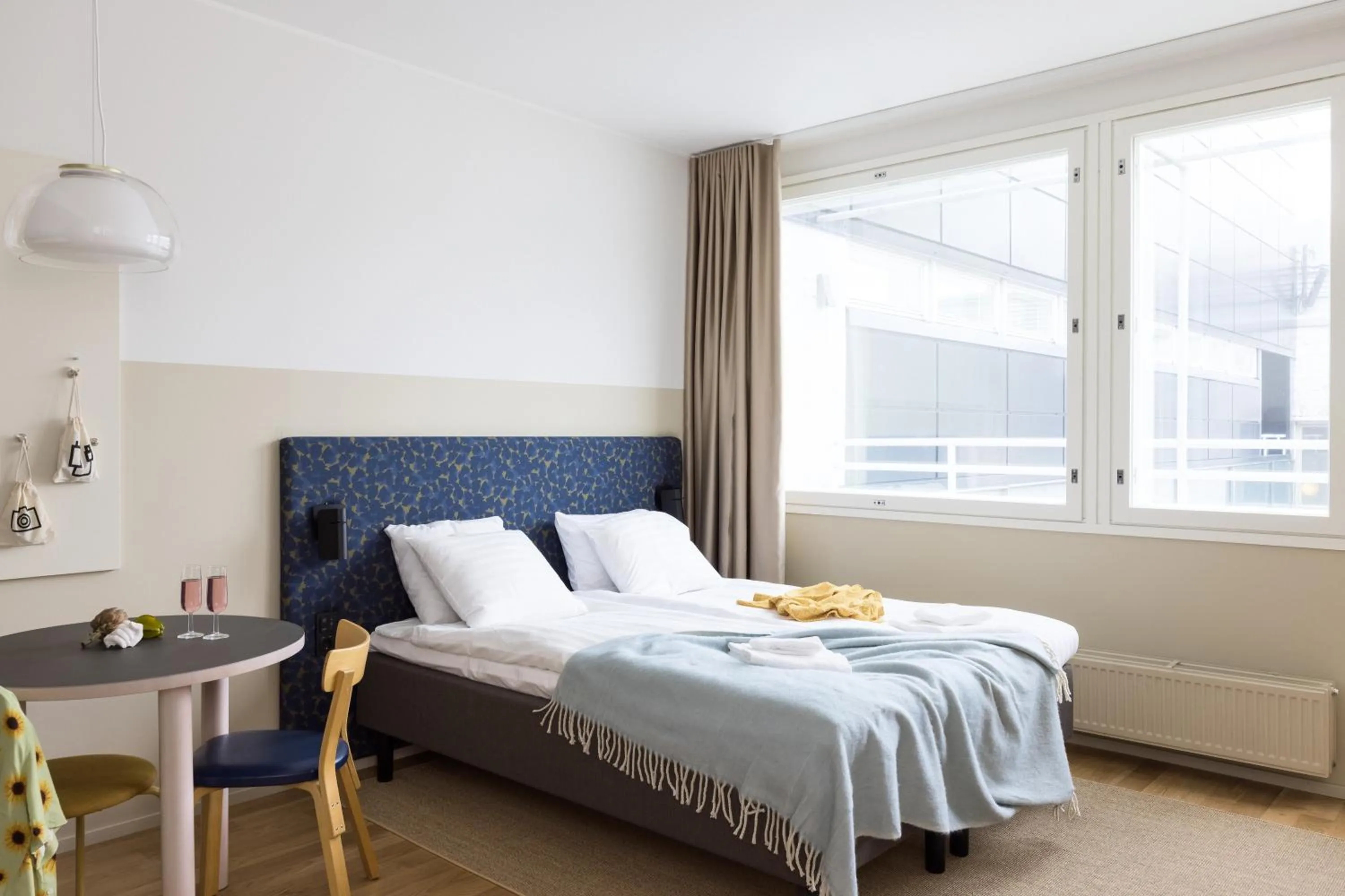 Bed in Bob W Helsinki City Centre