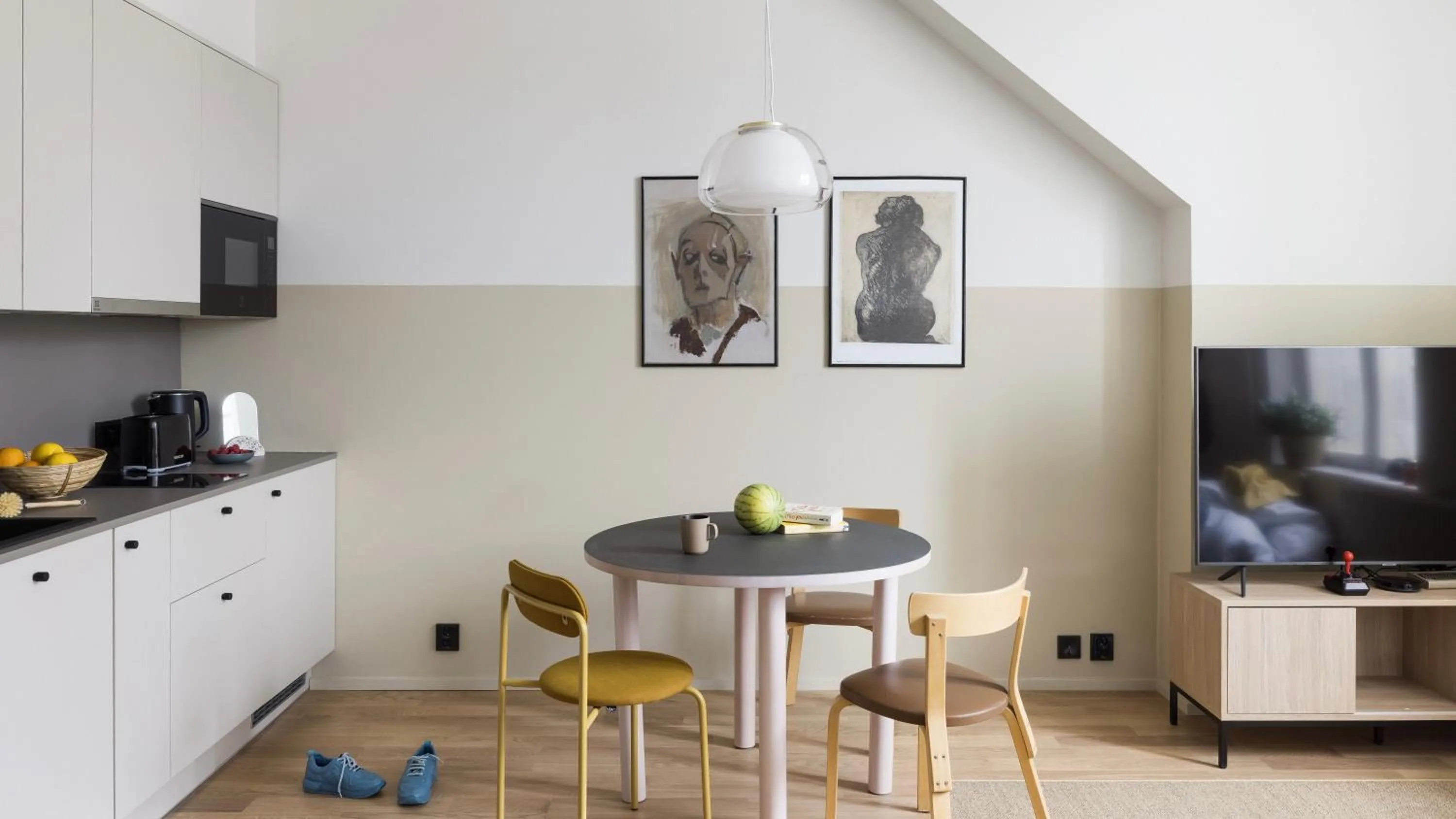 Kitchen or kitchenette in Bob W Helsinki City Centre