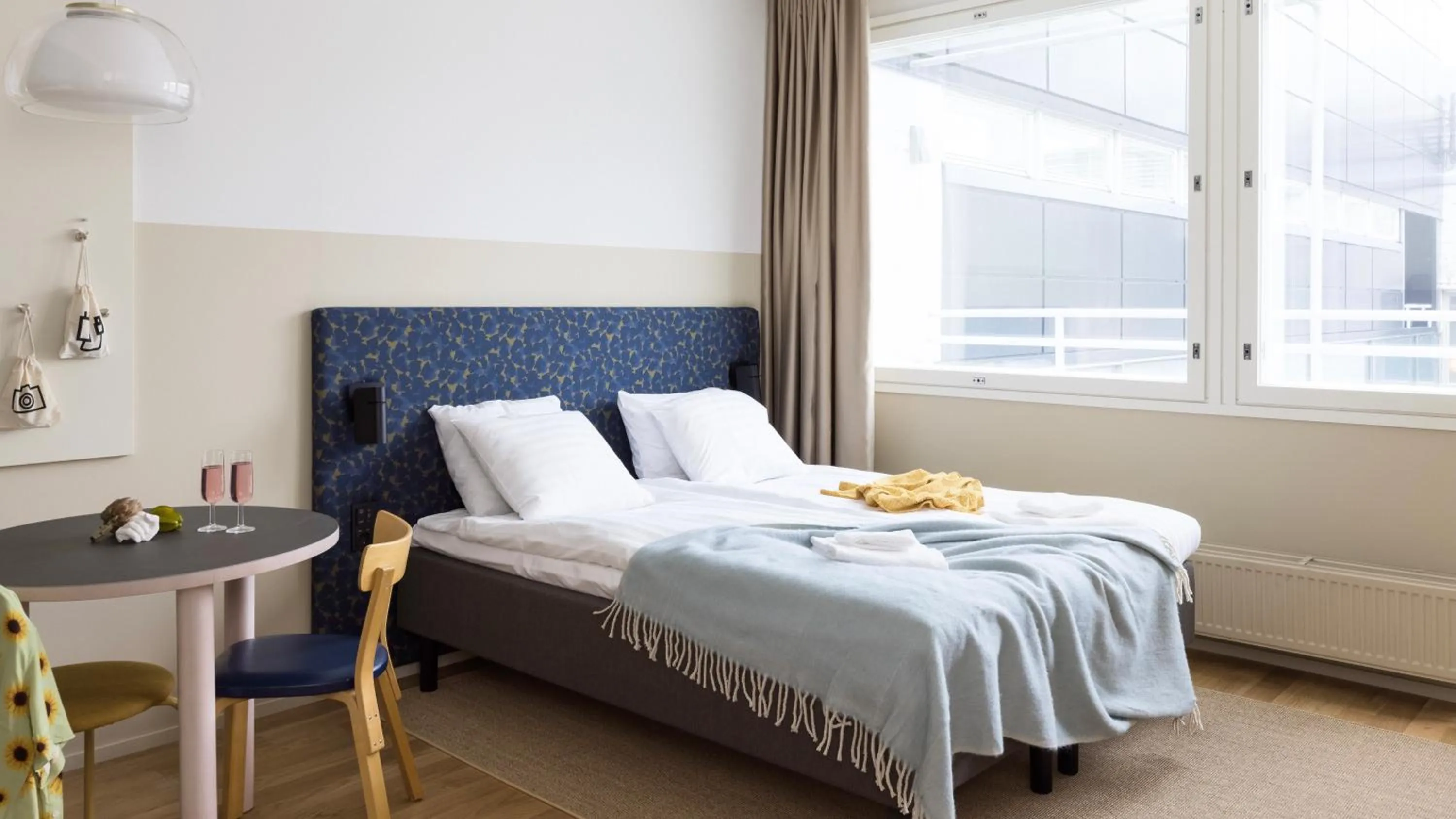 Bed in Bob W Helsinki City Centre