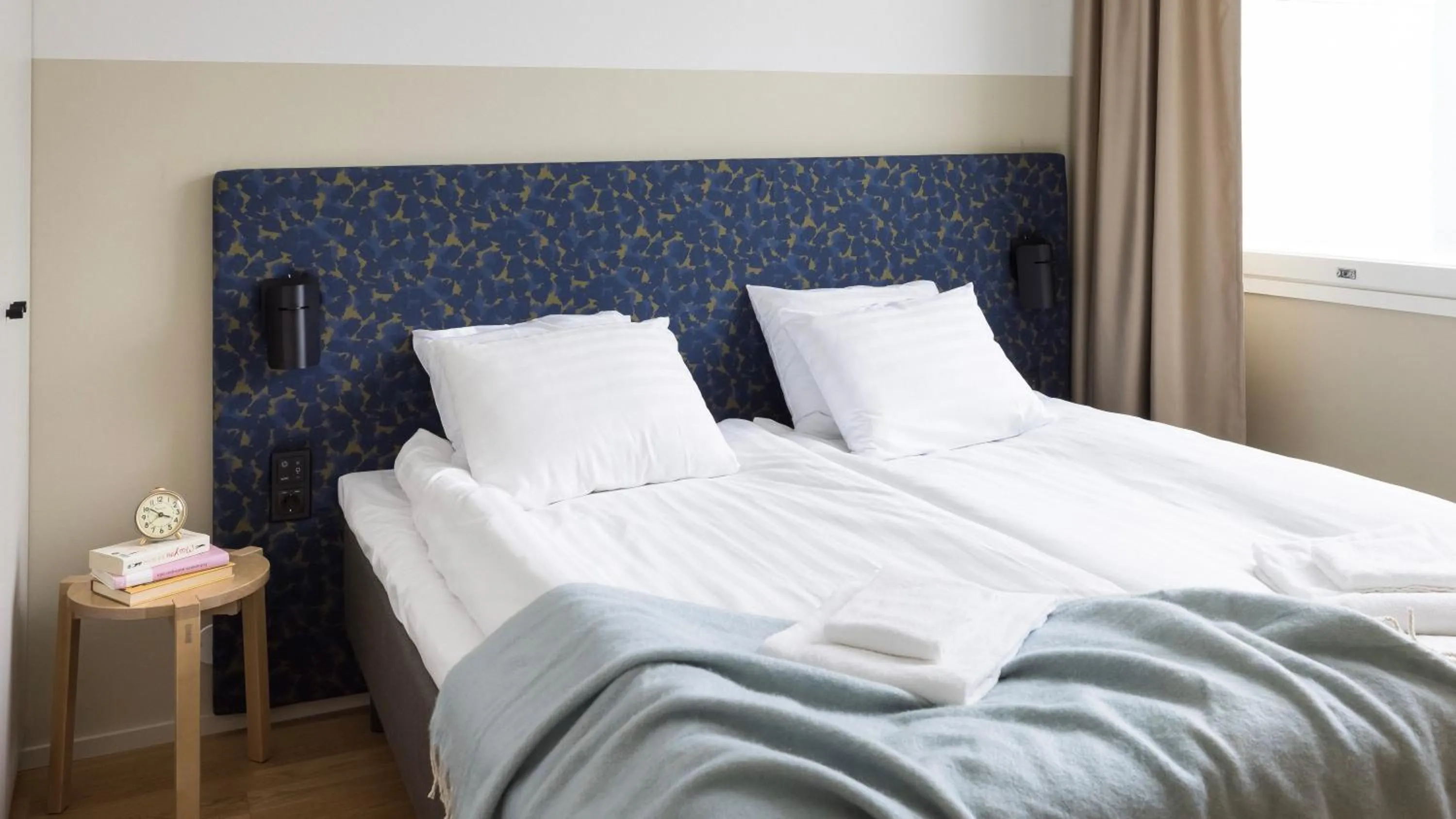 Bed in Bob W Helsinki City Centre