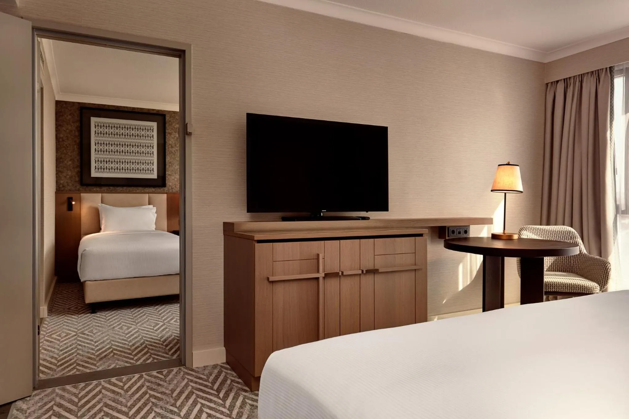 Bed in Hilton Vienna Park