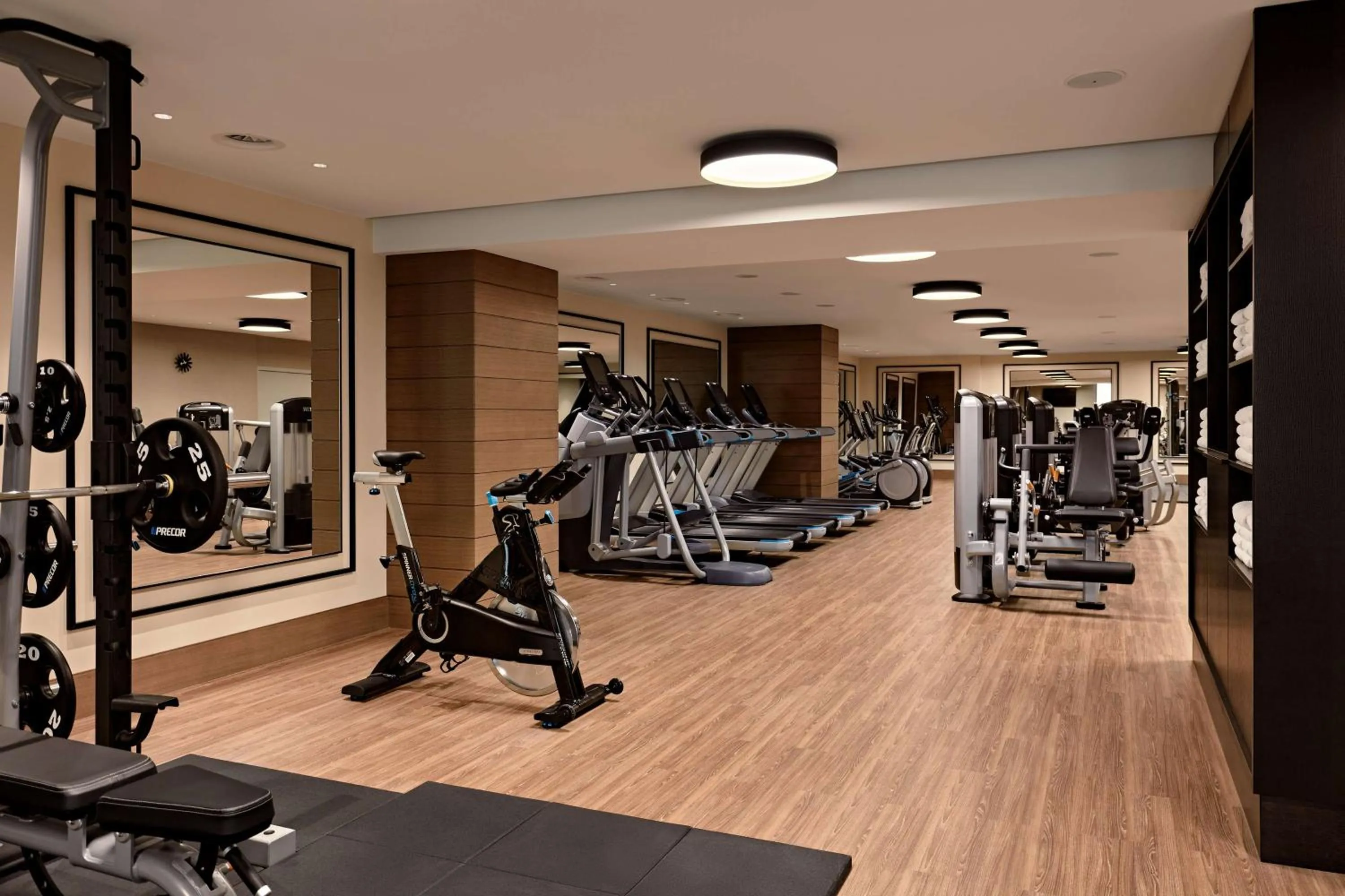 Fitness centre/facilities in Hilton Vienna Park