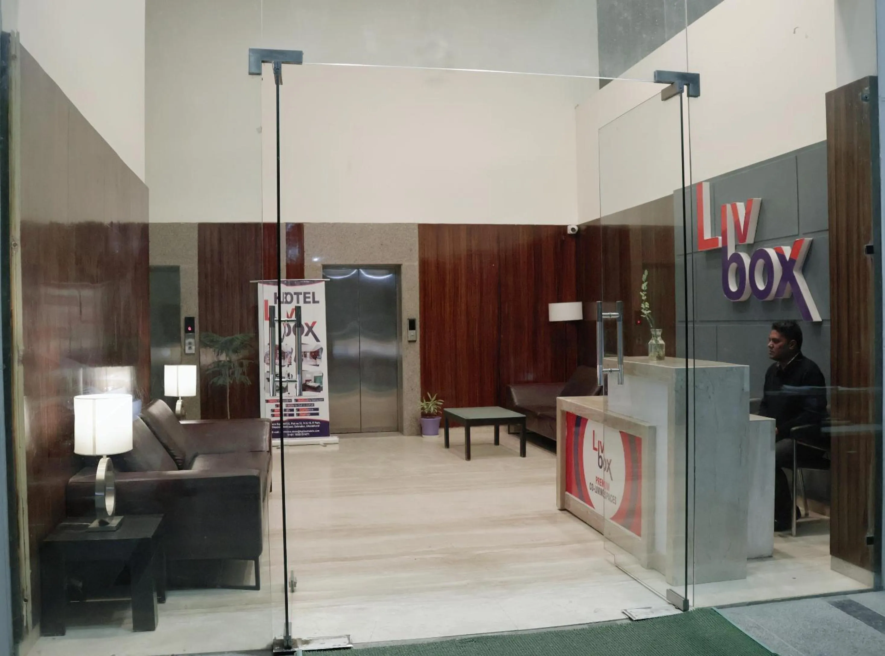 Lobby or reception in Hotel Livbox