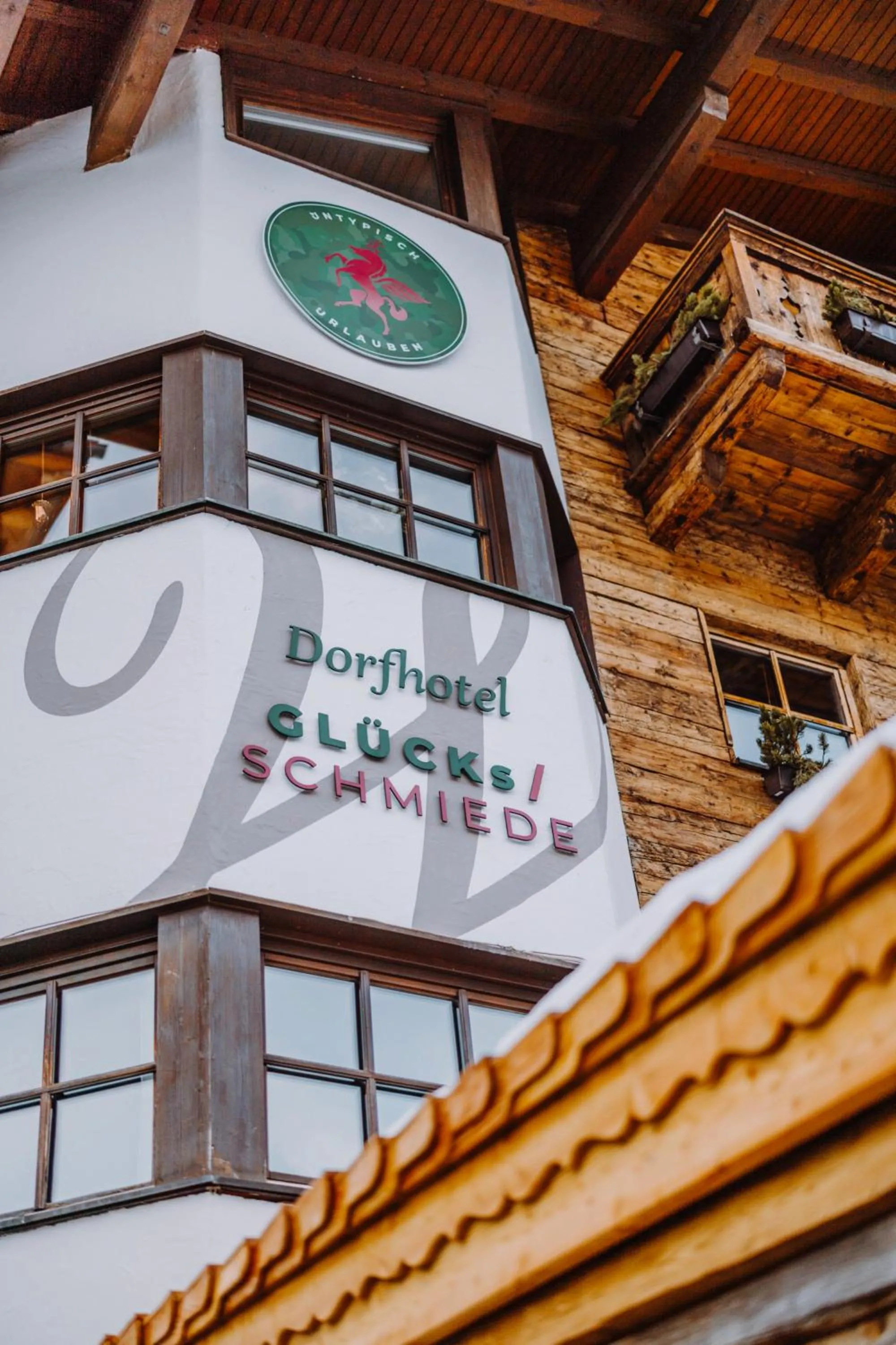 Property building in Hotel Glücksschmiede - Hinterglemm