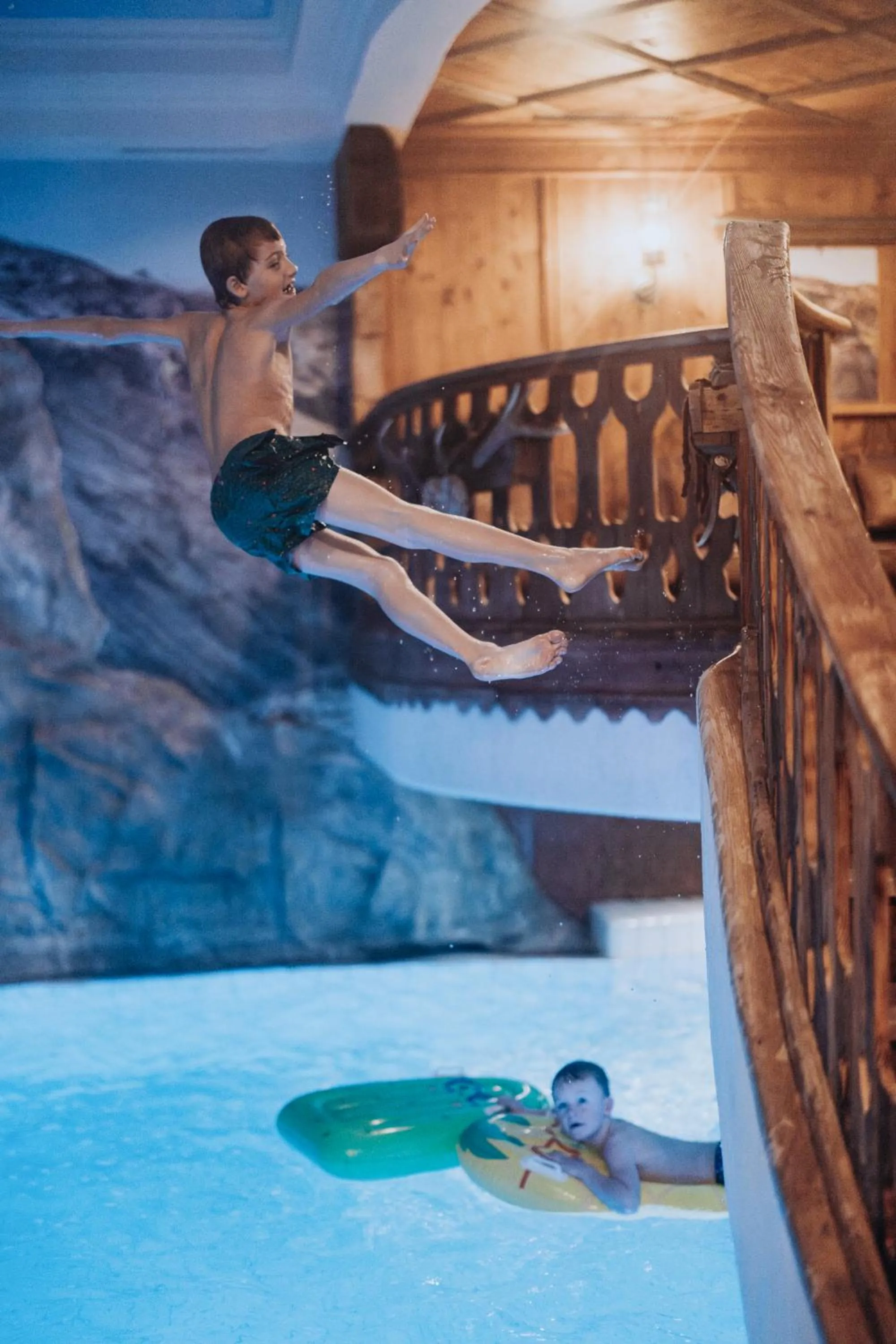 Swimming pool in Hotel Glücksschmiede - Hinterglemm