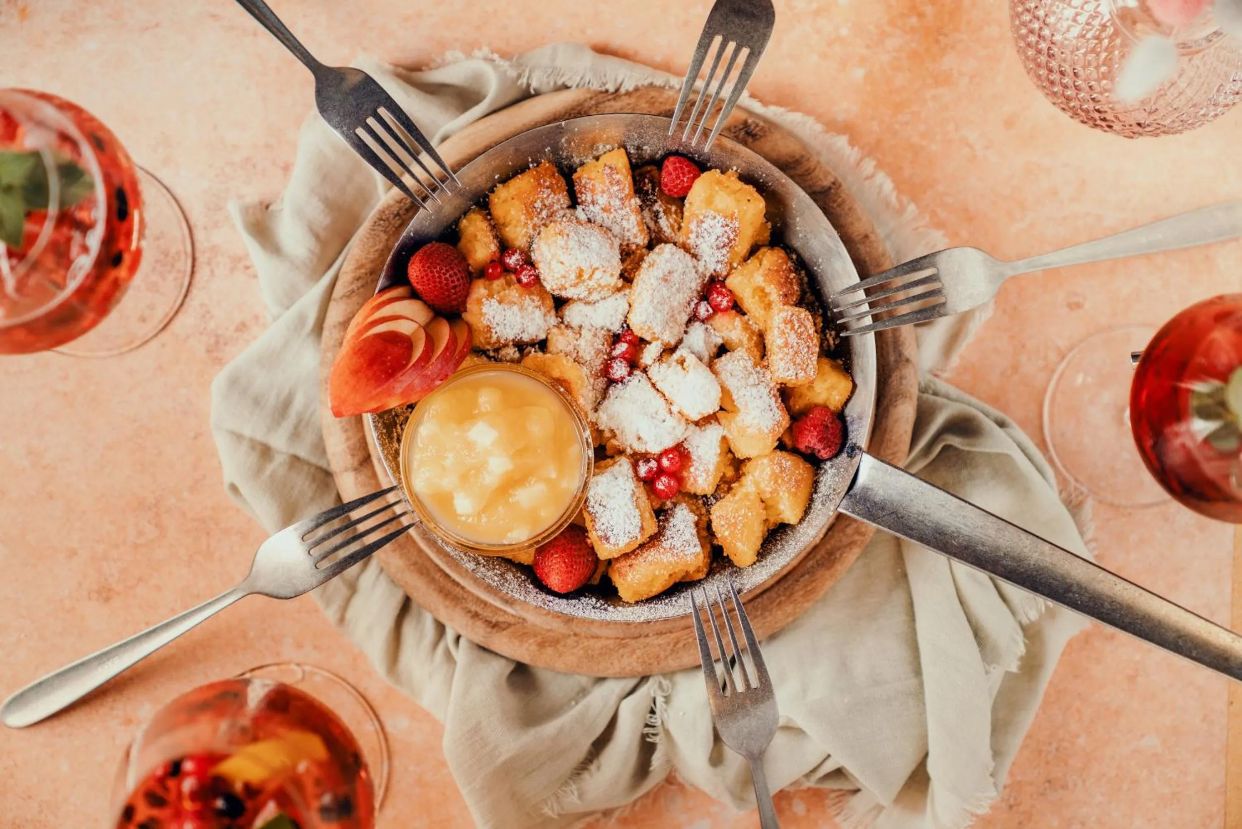 Food and drinks in Hotel Glücksschmiede - Hinterglemm