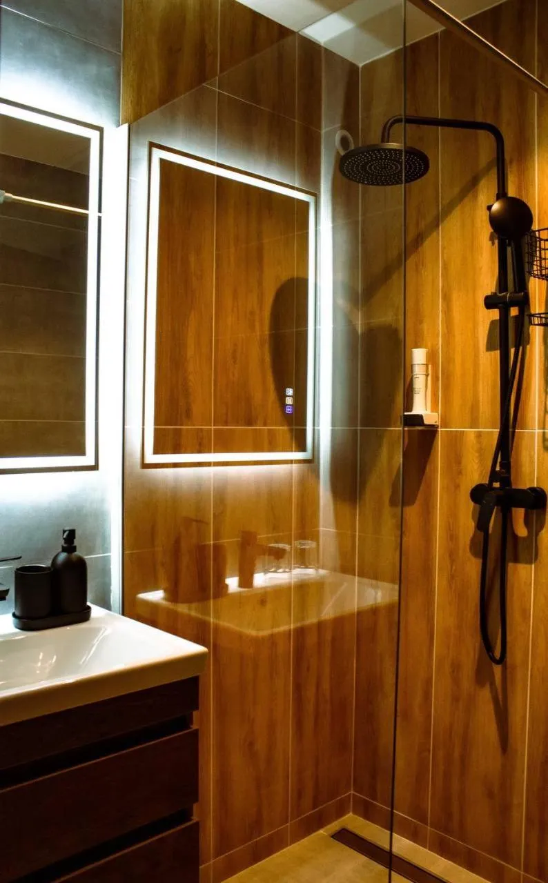 Shower in Mountains Hotel