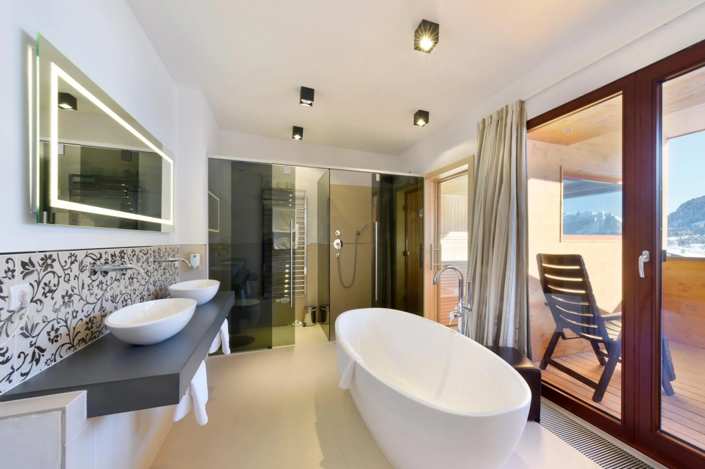 Bathroom in Mountains Hotel