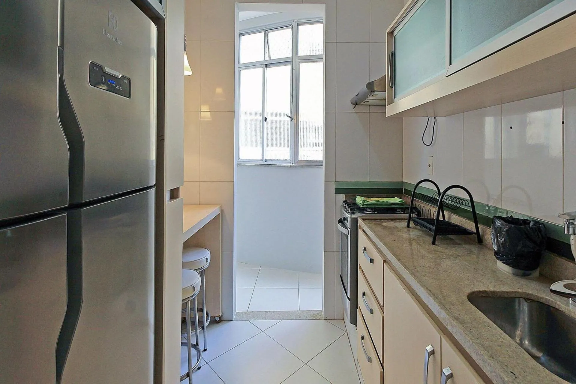 Kitchen or kitchenette in Rio Spot Homes Copacabana D050