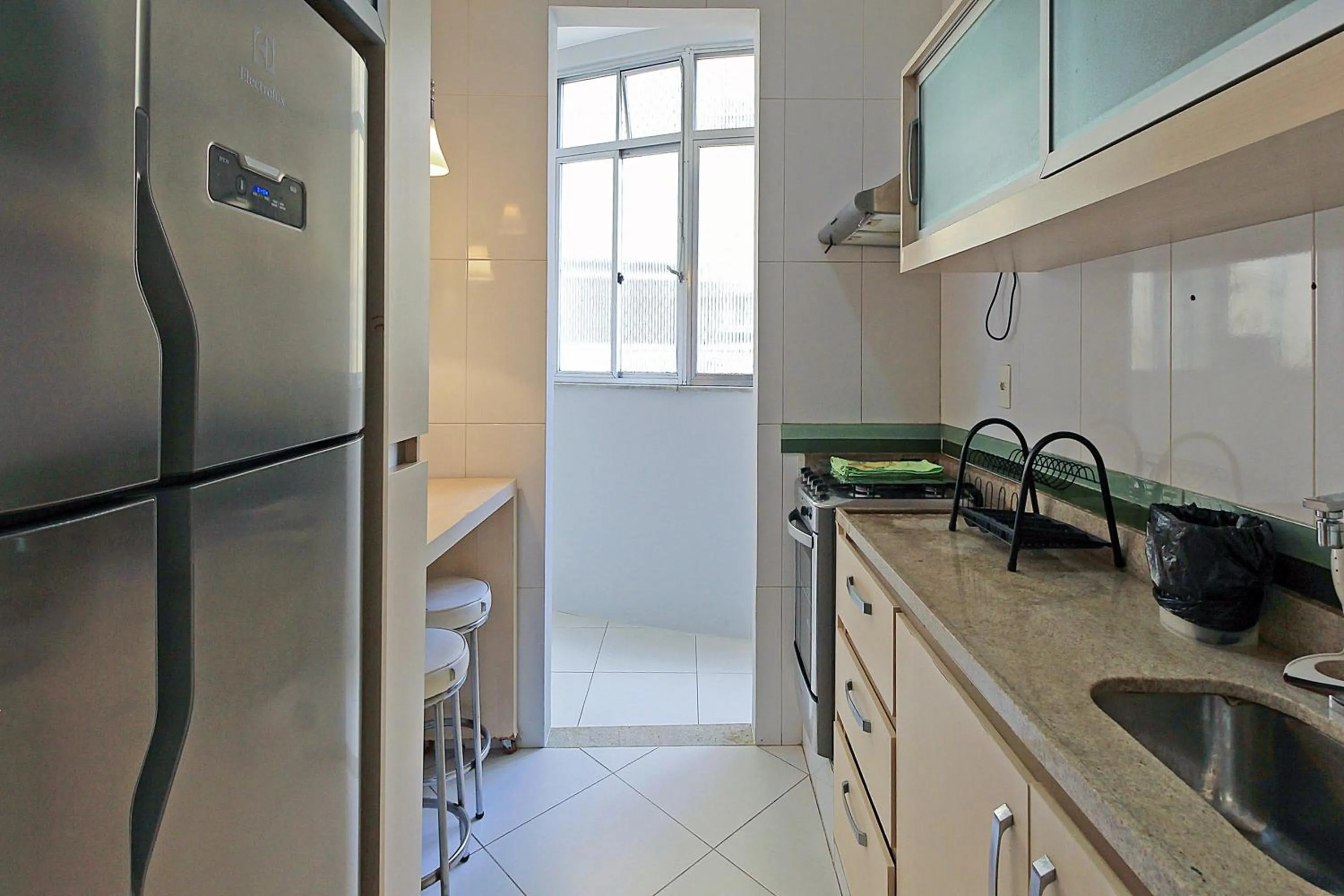 Kitchen or kitchenette in Rio Spot Homes Copacabana D050