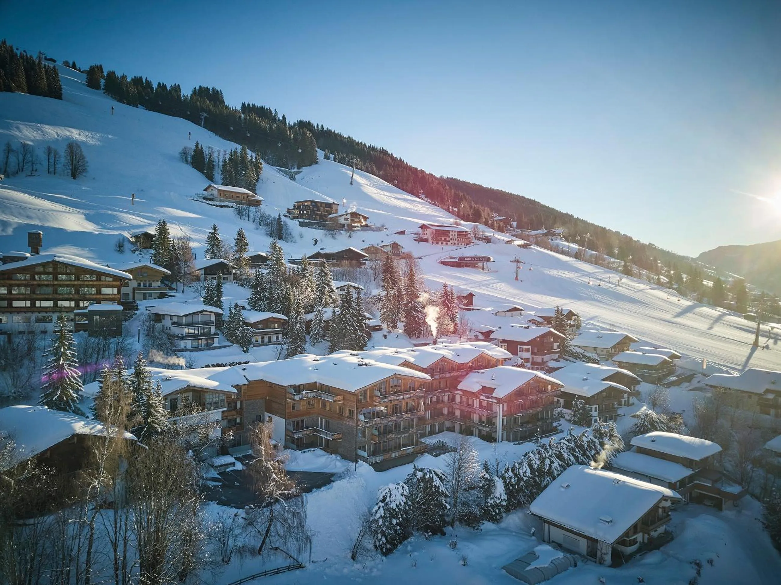 Property building in AlpenParks Hotel & Apartment Sonnleiten