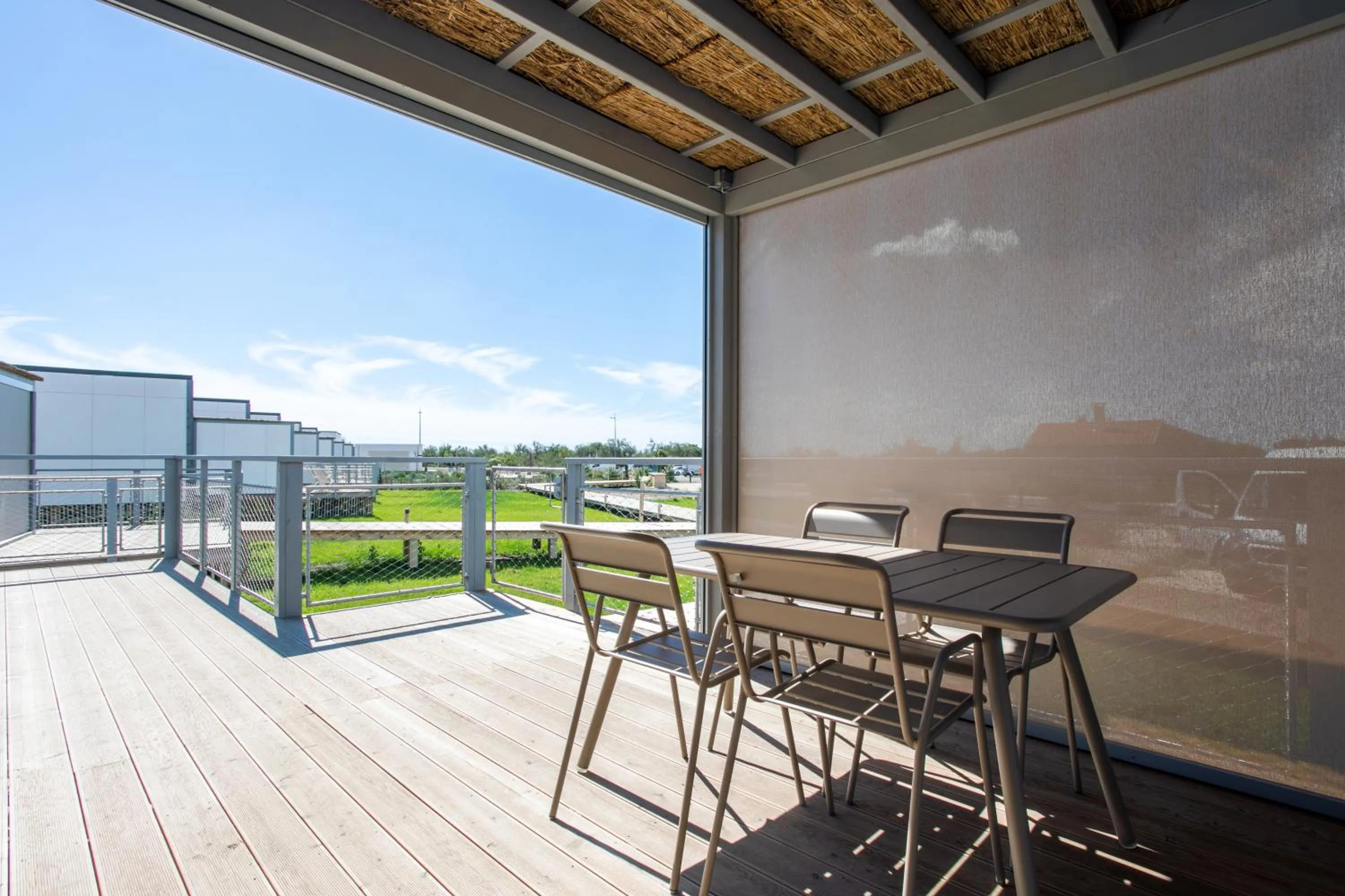 Balcony/Terrace in Lodges de Camargue