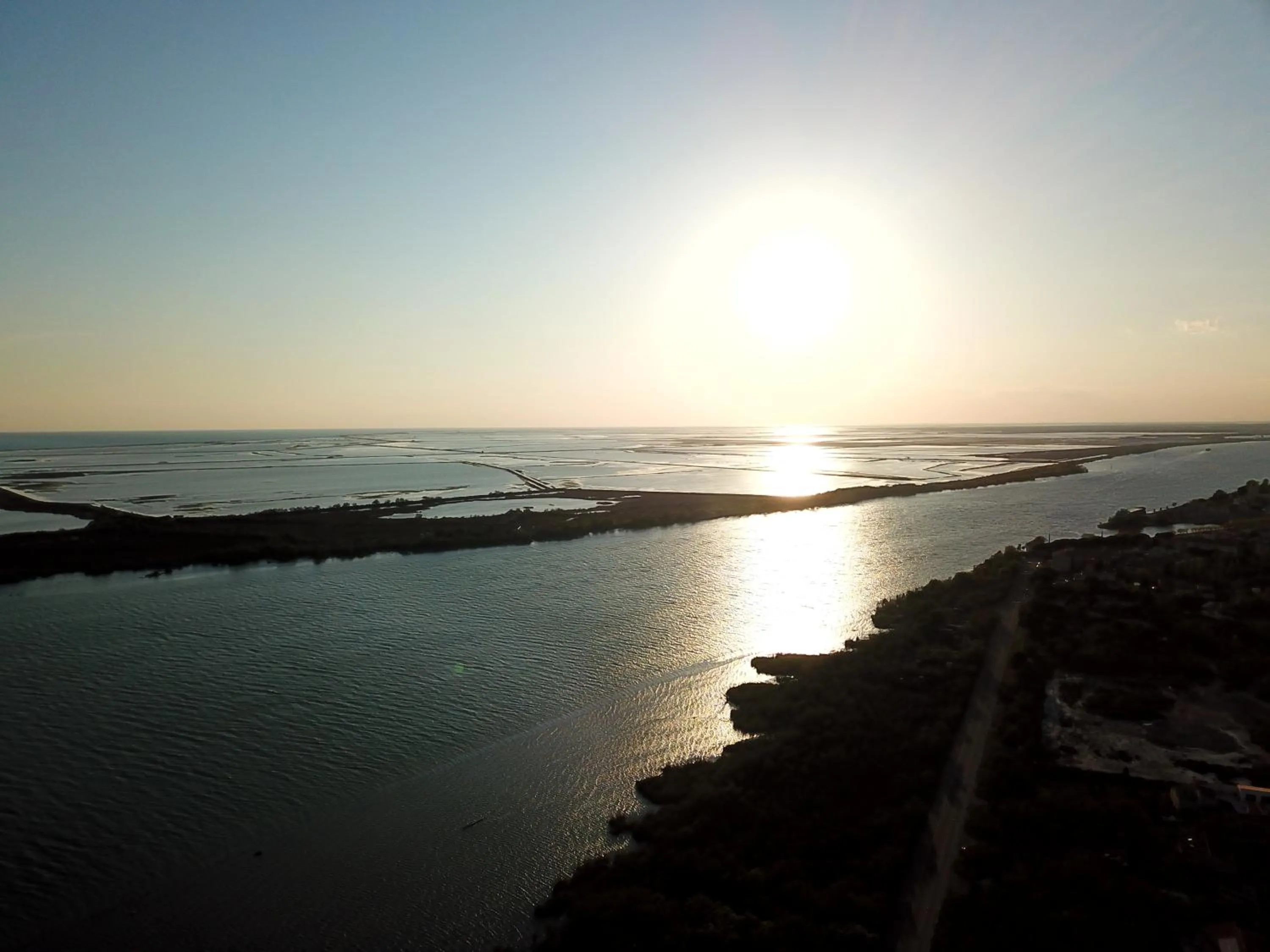Bird's eye view in Lodges de Camargue