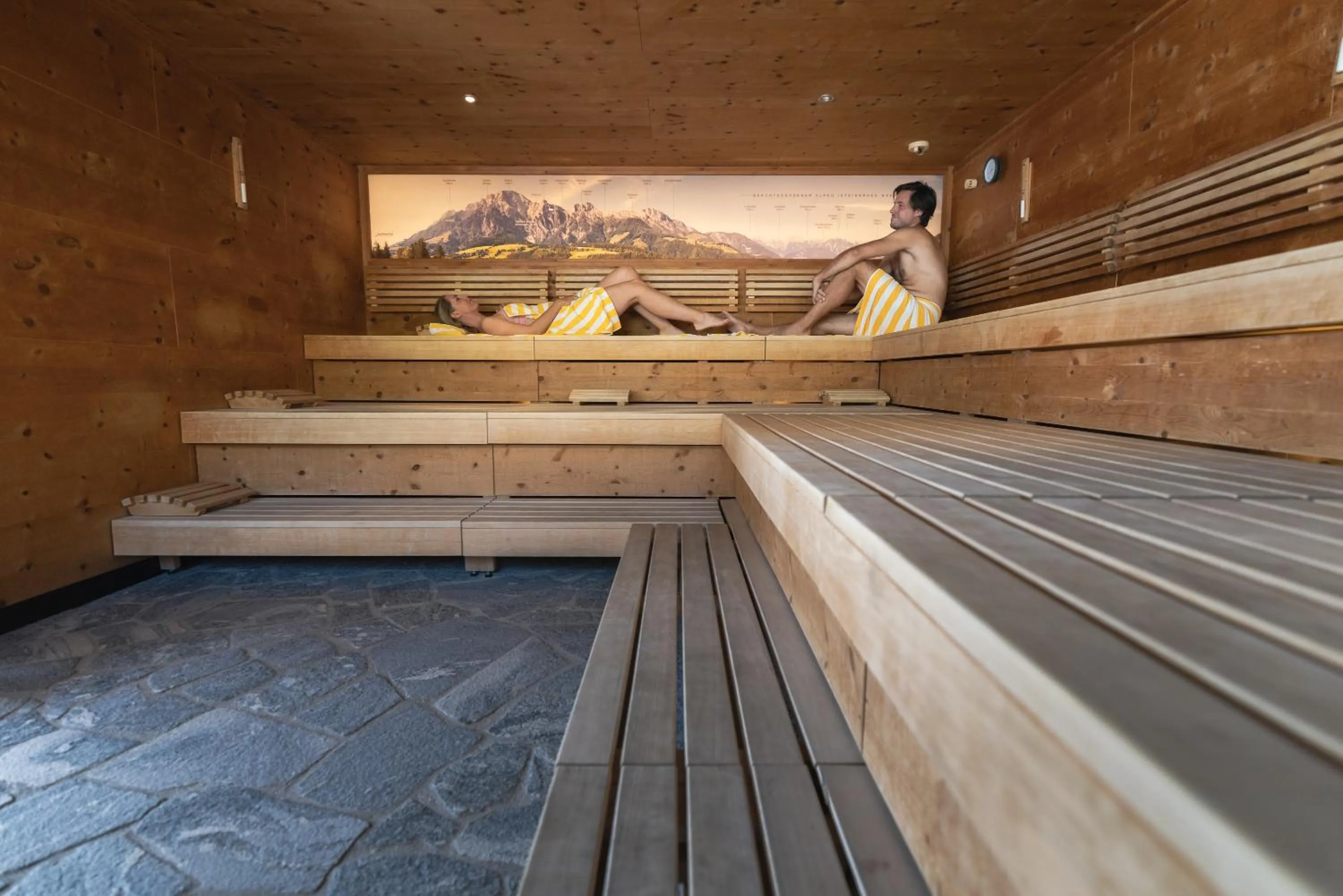 Sauna in Hotel Leonhard