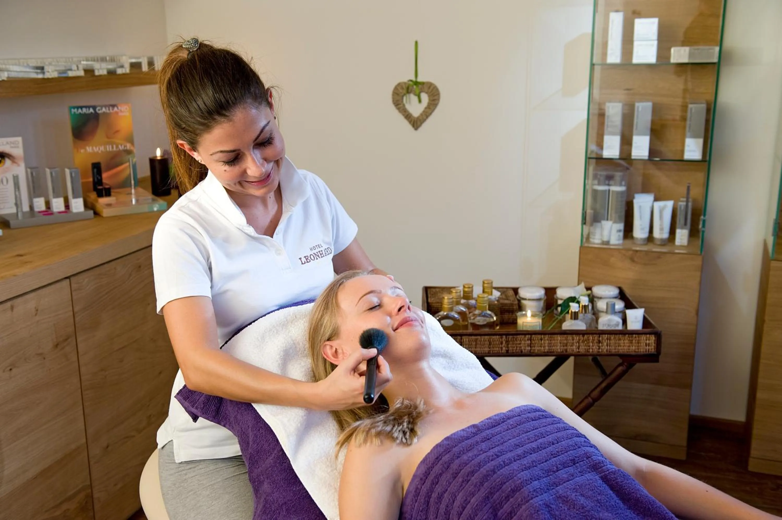 Spa and wellness centre/facilities in Hotel Leonhard