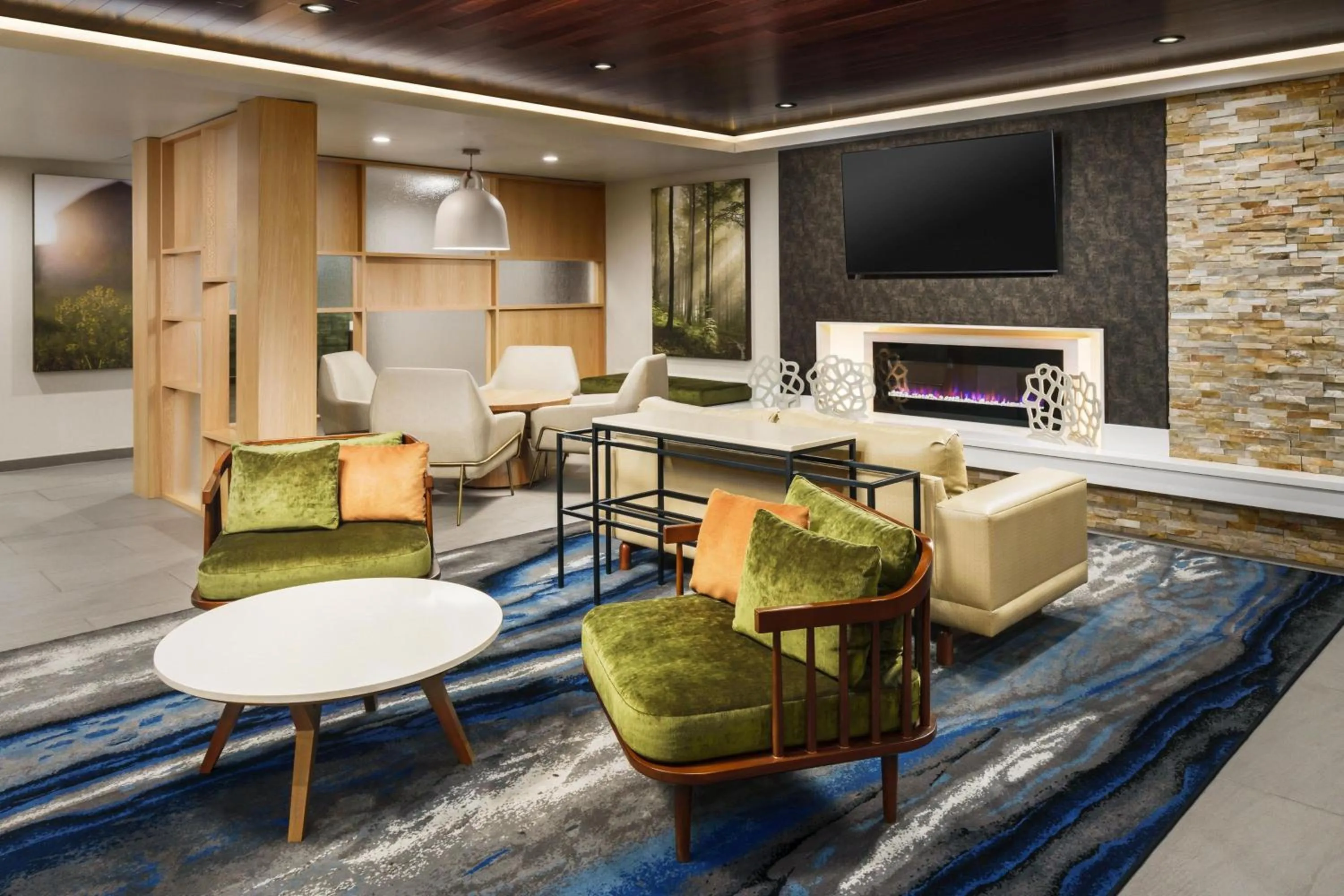 Lobby or reception in Fairfield Inn & Suites by Marriott Oakhurst Yosemite