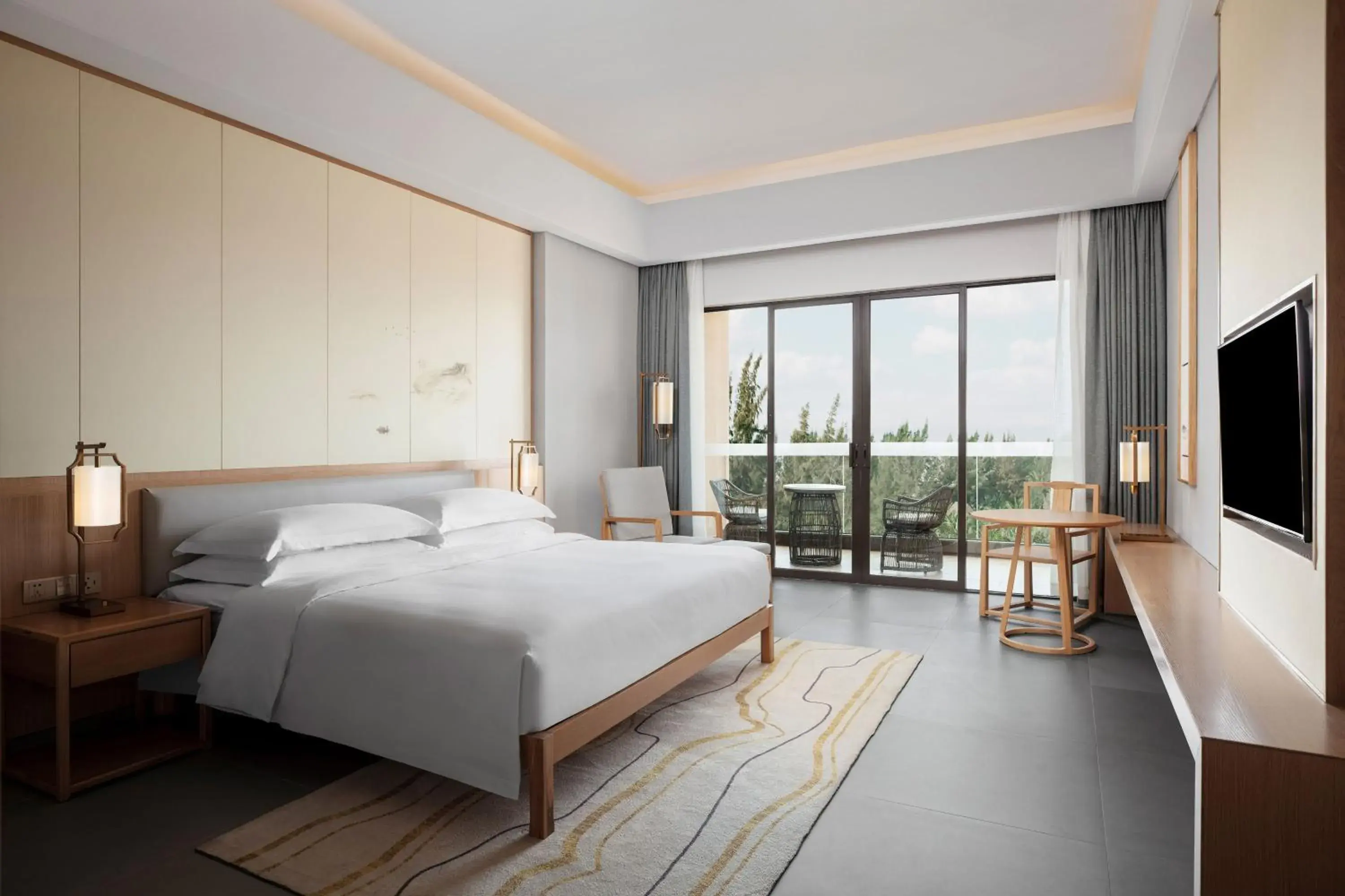 Sea view Guest room with 1 King, Balcony in Sheraton Maoming Romantic Beach Resort Sea view Guest room with 1 King, Balcony in Sheraton Maoming Romantic Beach Resort