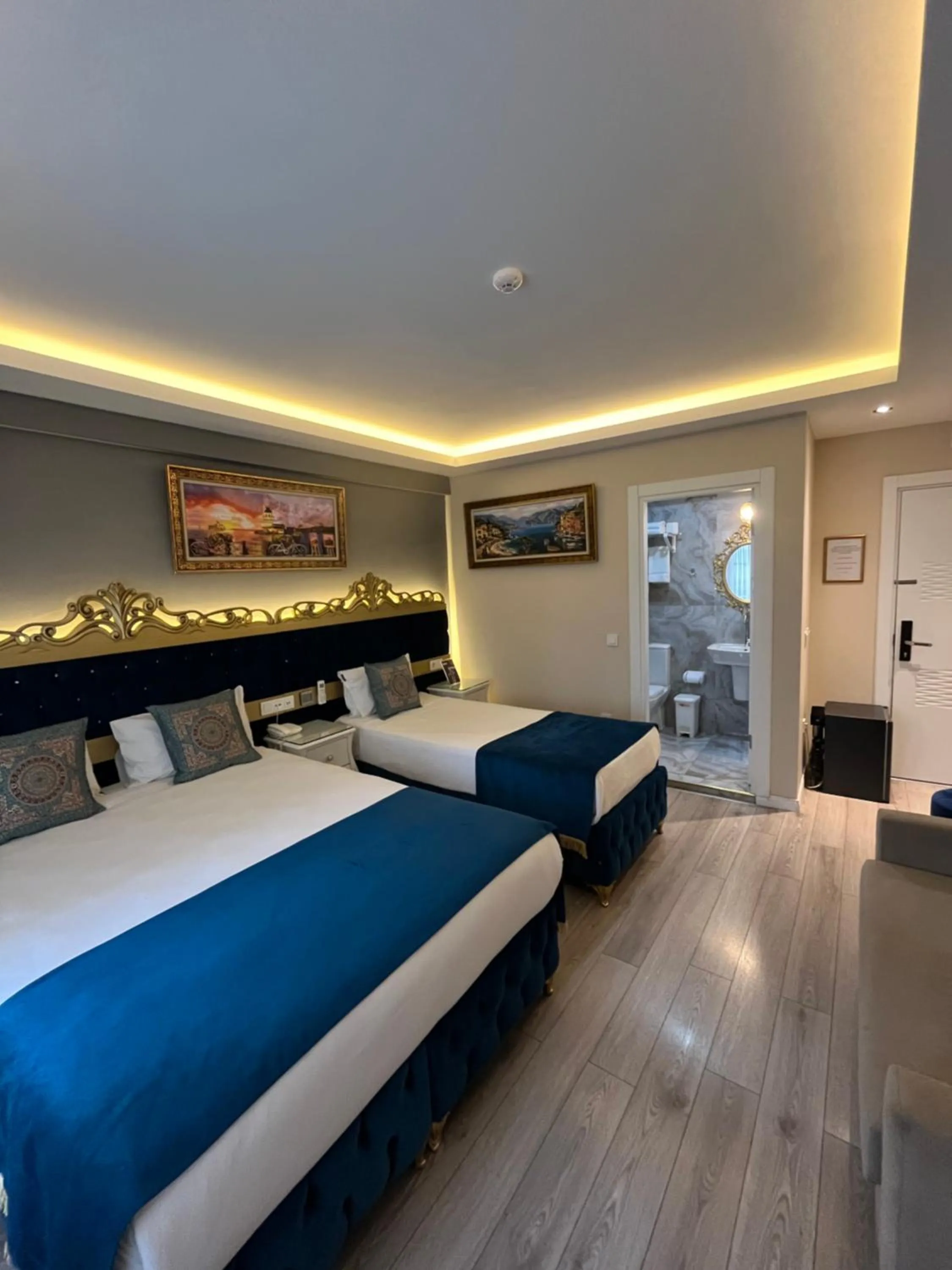 Bed in Constantinopolis Hotel