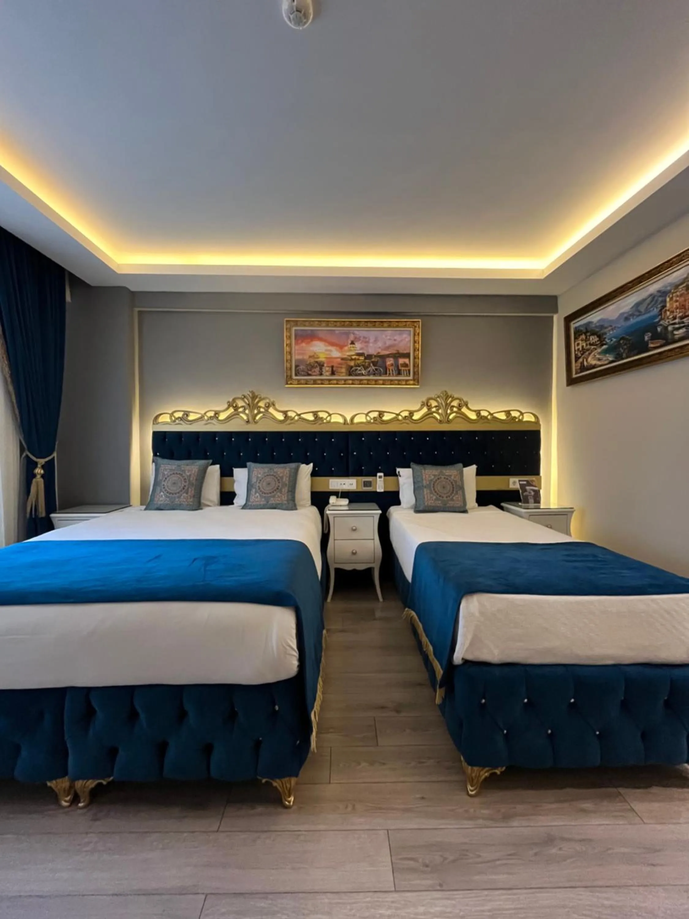 Bed in Constantinopolis Hotel