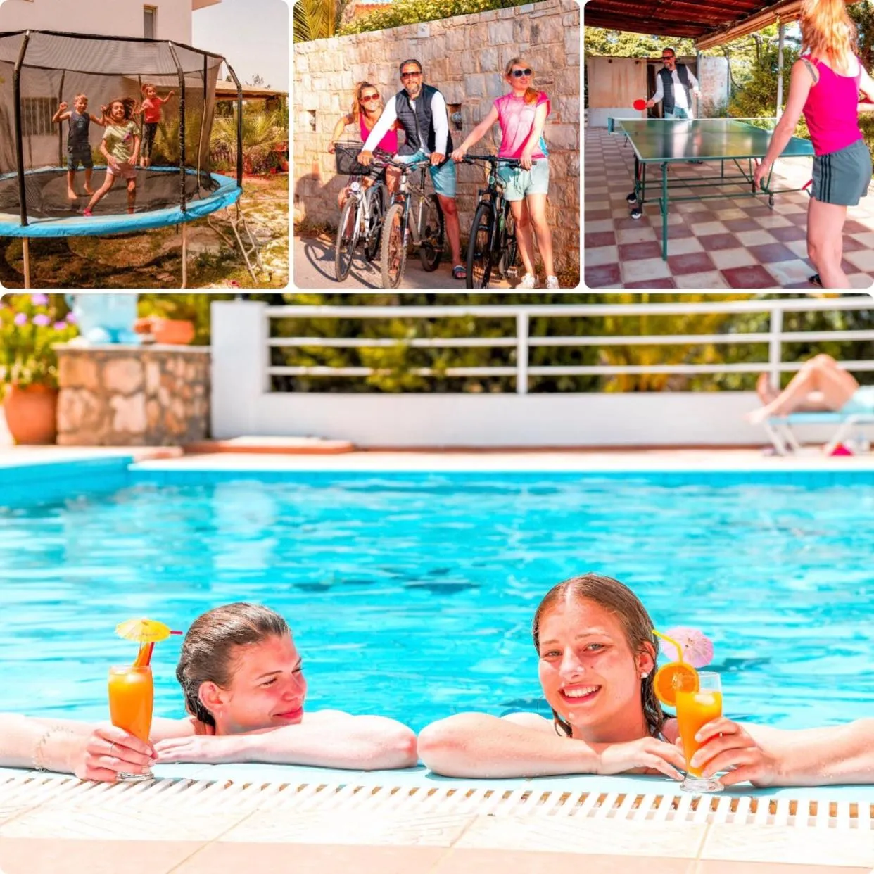 People in Aegean Apartments