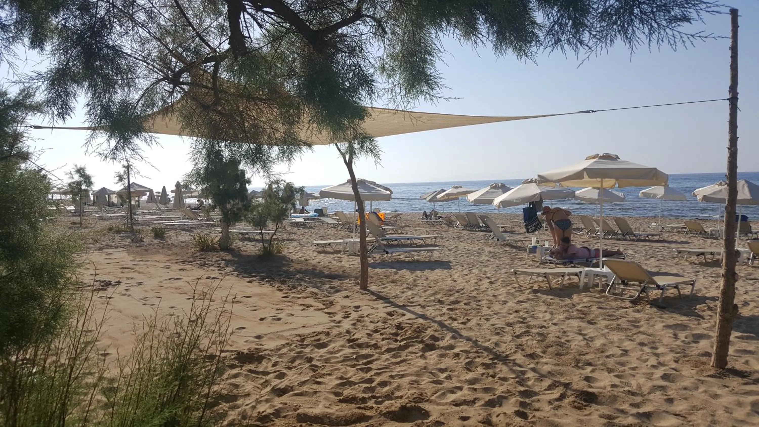 Beach in Aegean Apartments