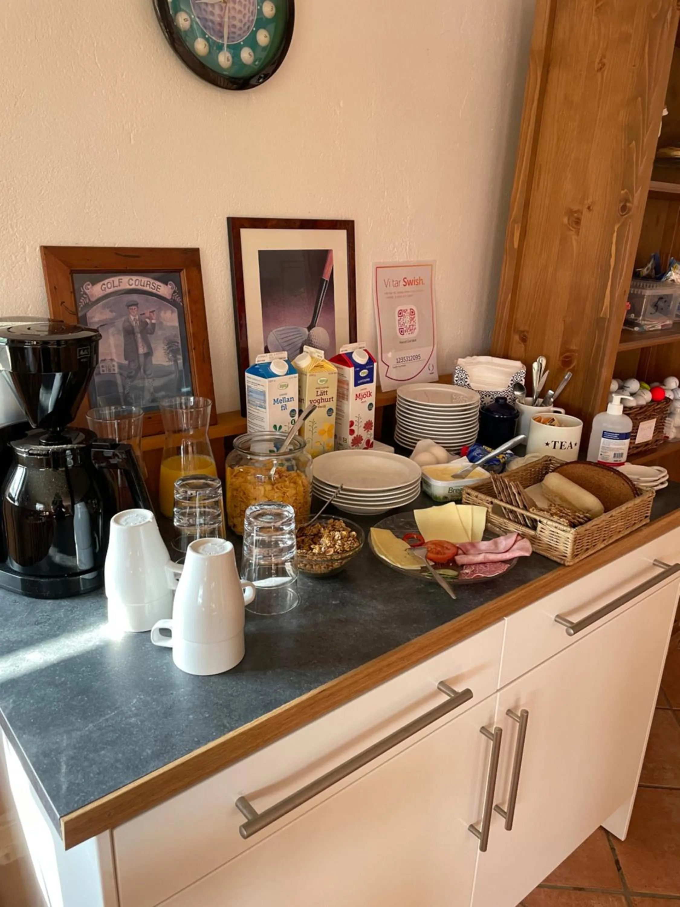 Breakfast in Hults-Boaryd Golf och B&B