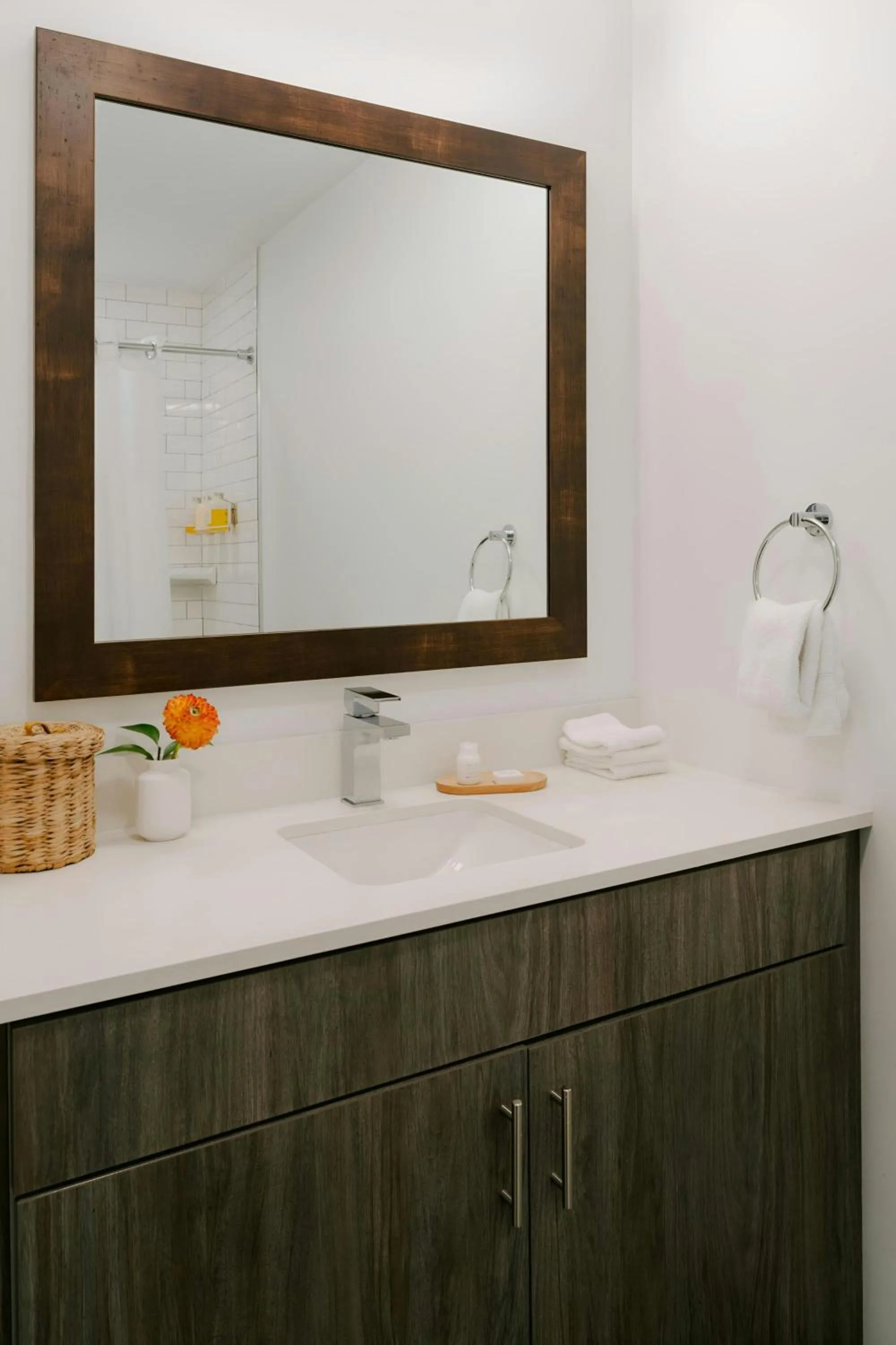 Bathroom in Sonder by Marriott Bonvoy The Witherspoon Apartments Center City