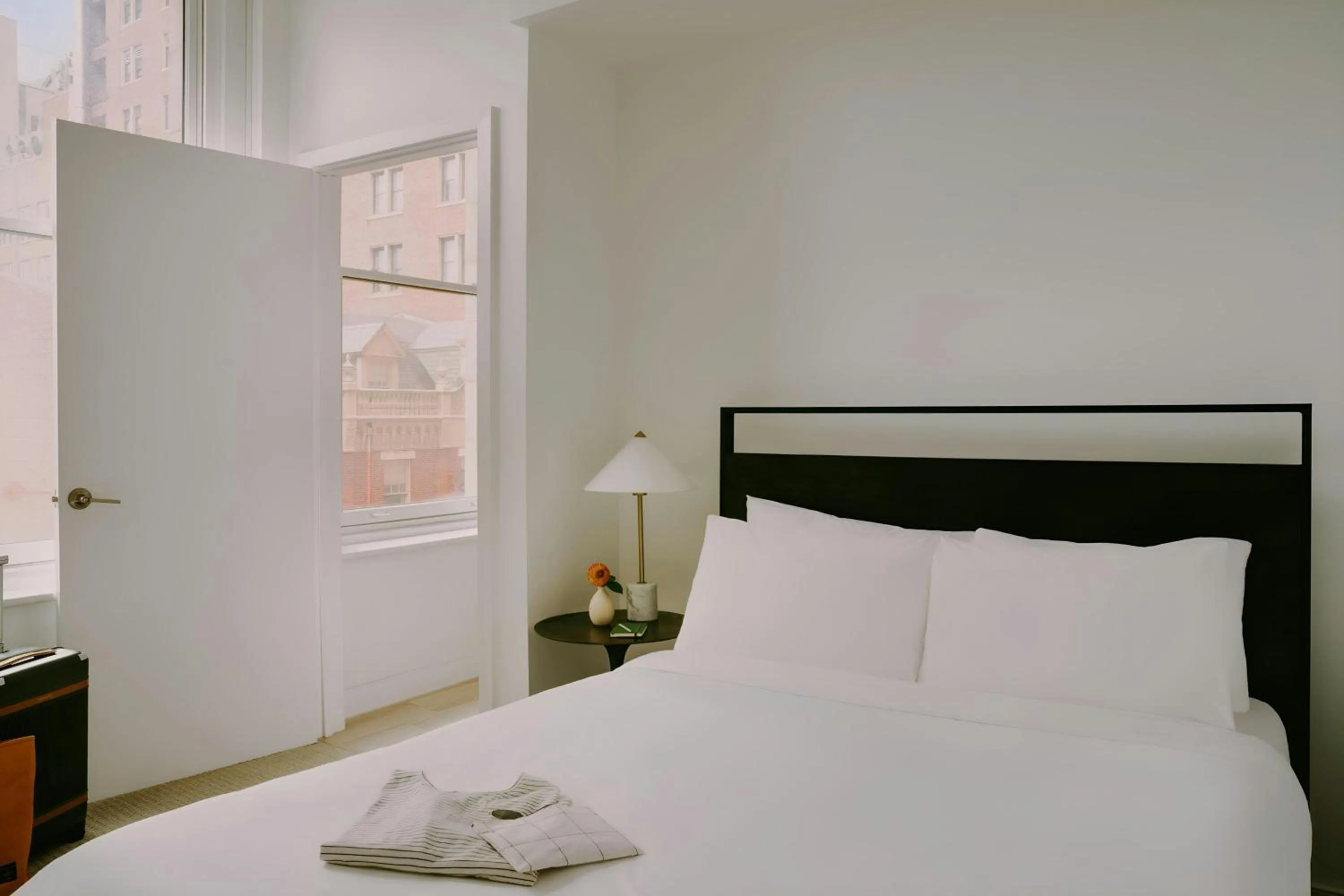 Bedroom, Bed in Sonder by Marriott Bonvoy The Witherspoon Apartments Center City