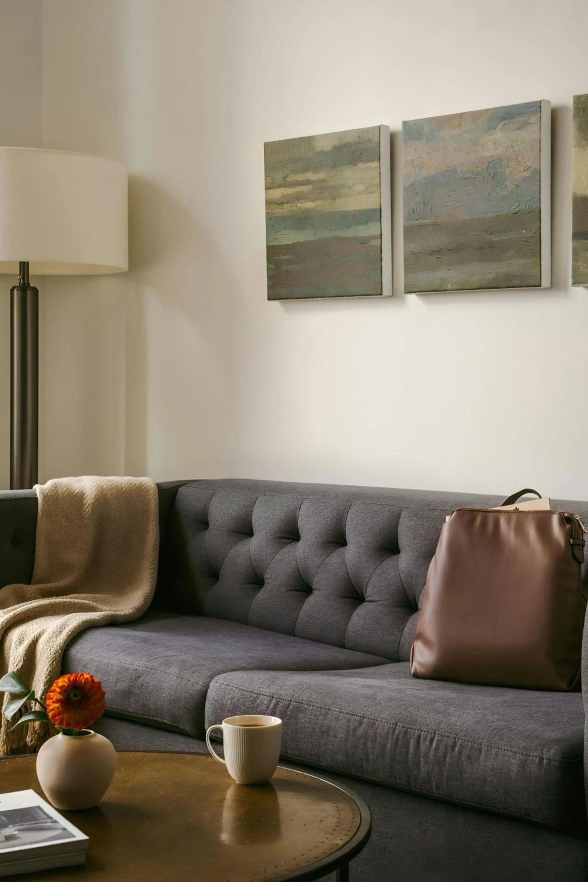 Living room in Sonder by Marriott Bonvoy The Witherspoon Apartments Center City