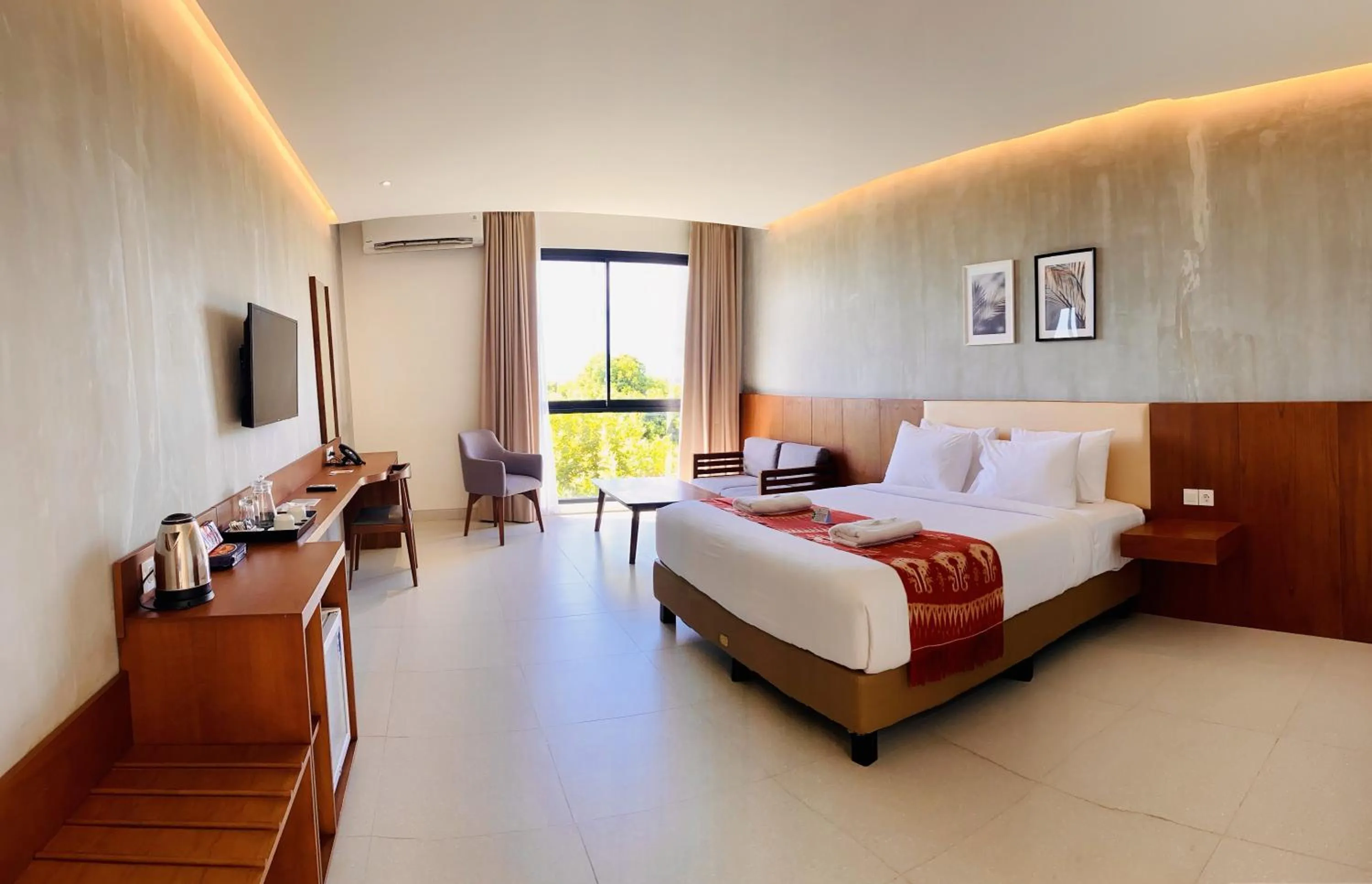 Photo of the whole room, Bed in Kambaniru Beach Hotel and Resort