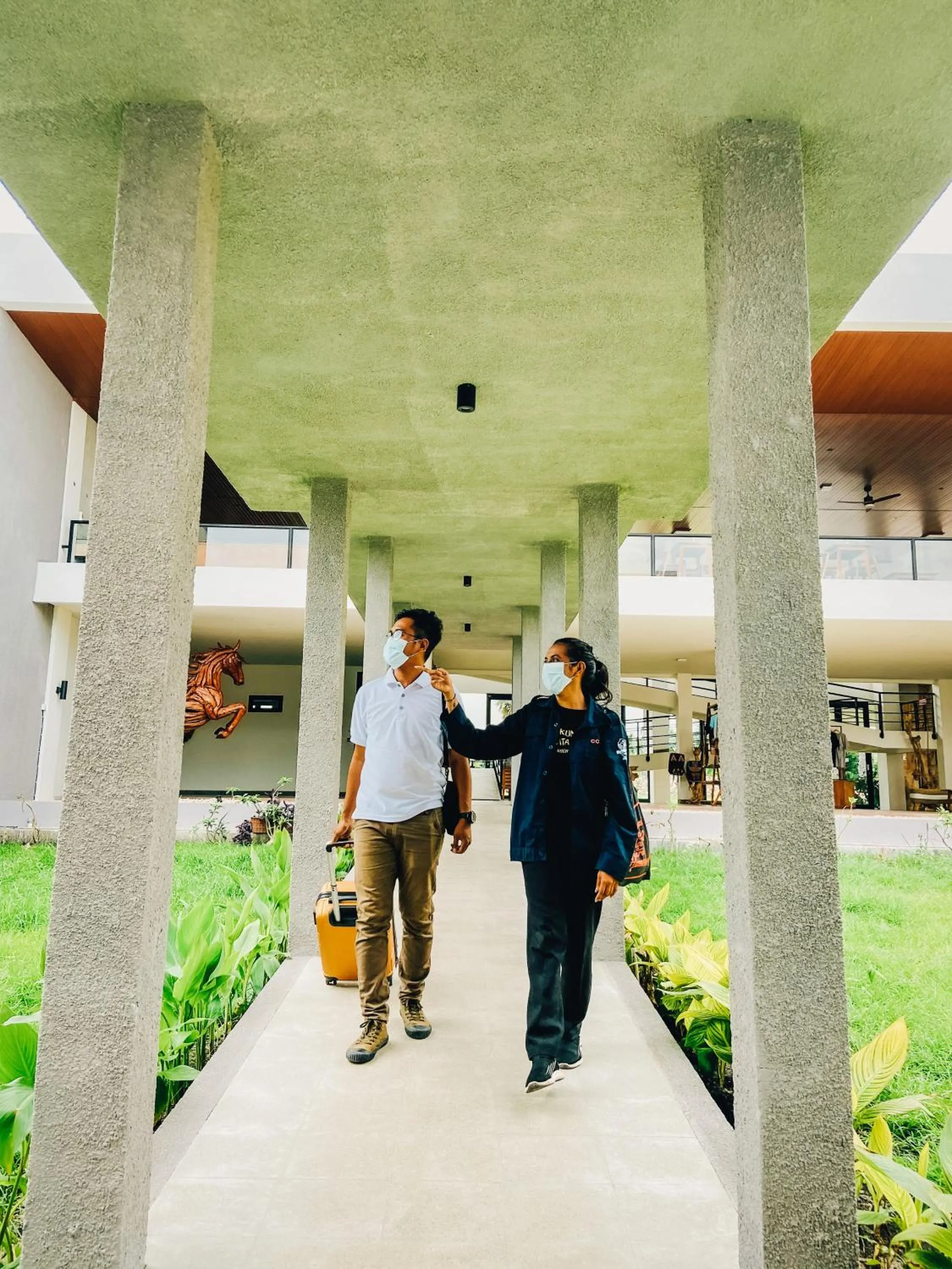 People in Kambaniru Beach Hotel and Resort