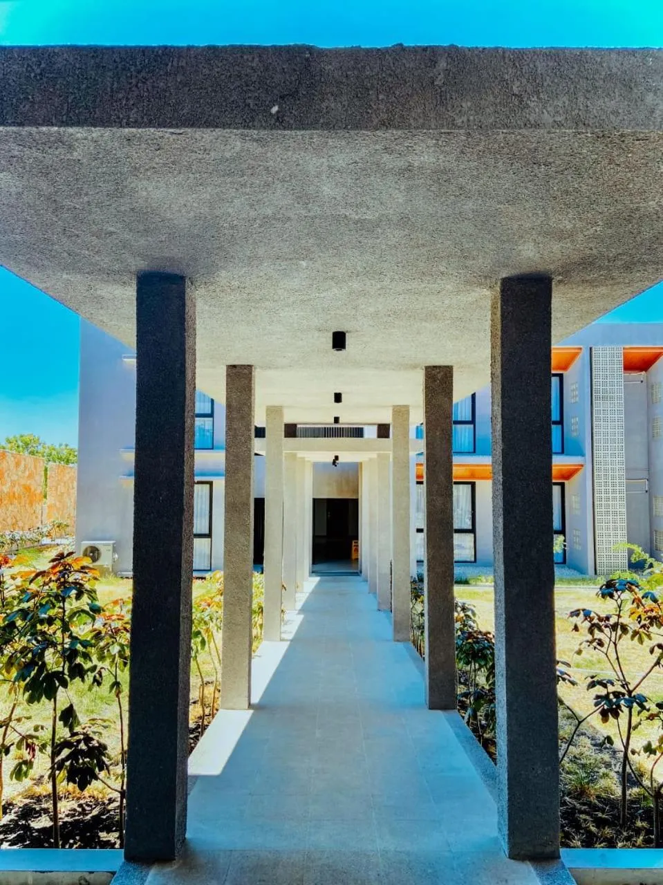 Facade/entrance in Kambaniru Beach Hotel and Resort