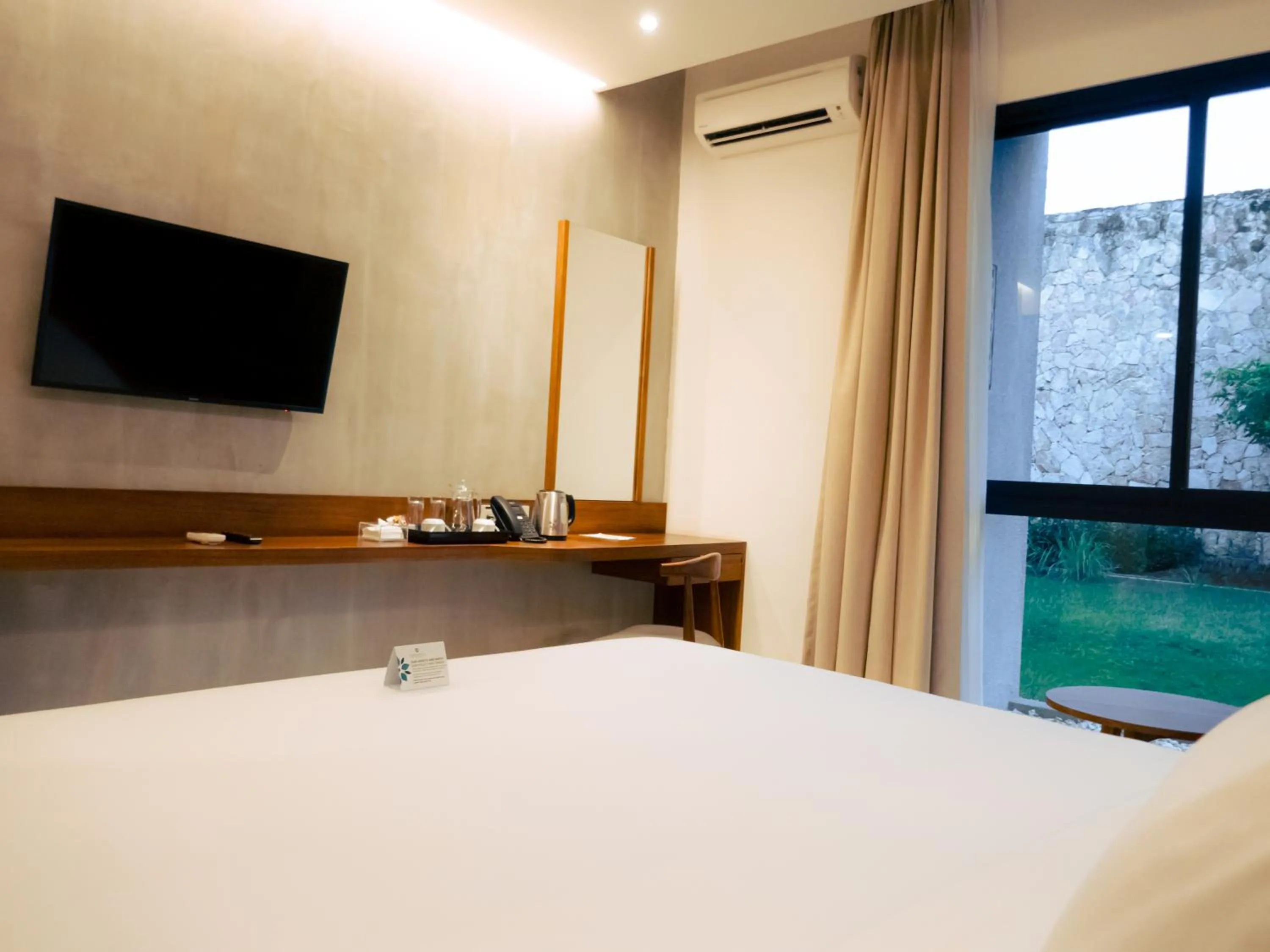 Bed in Kambaniru Beach Hotel and Resort