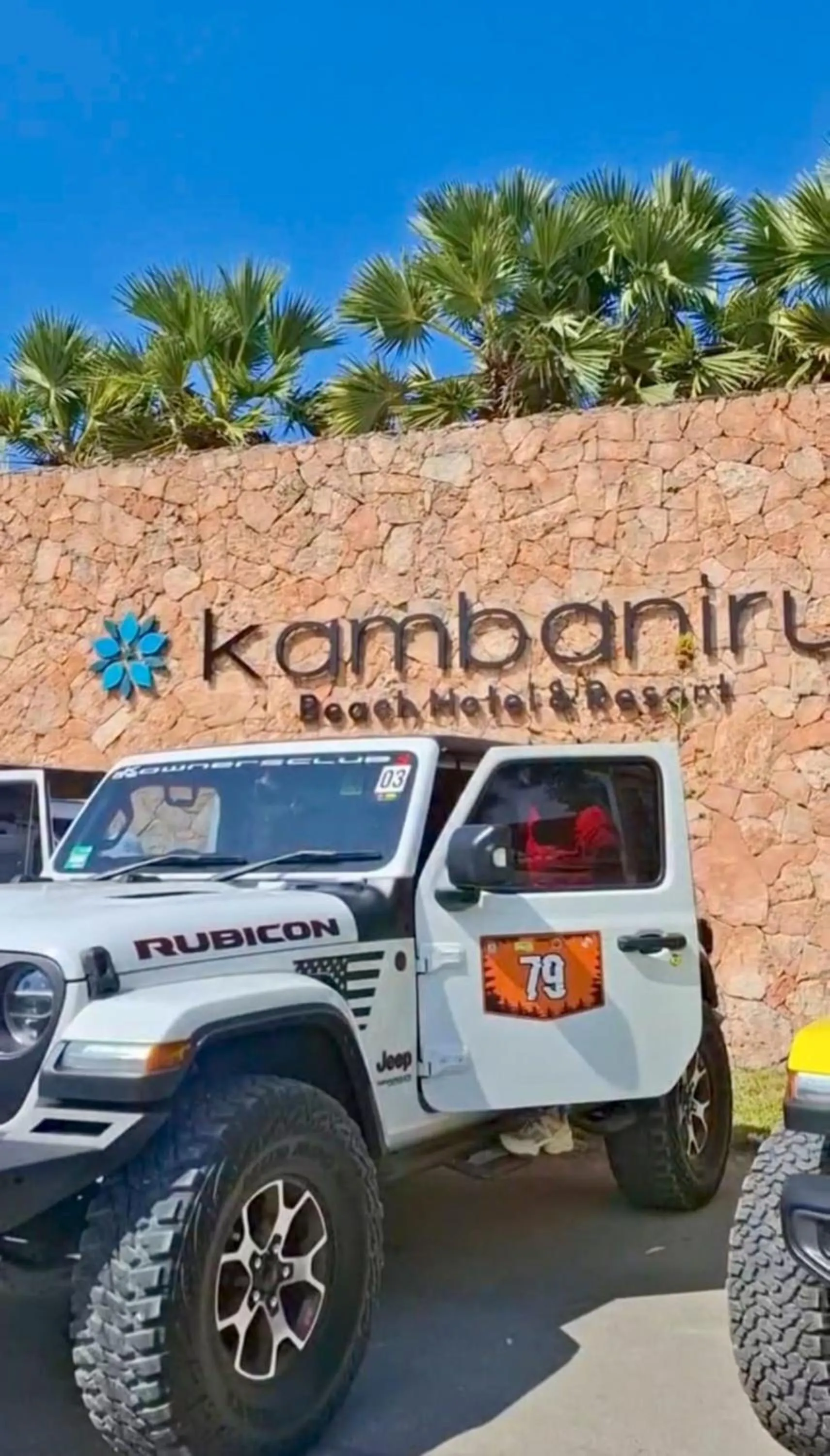 Parking in Kambaniru Beach Hotel and Resort