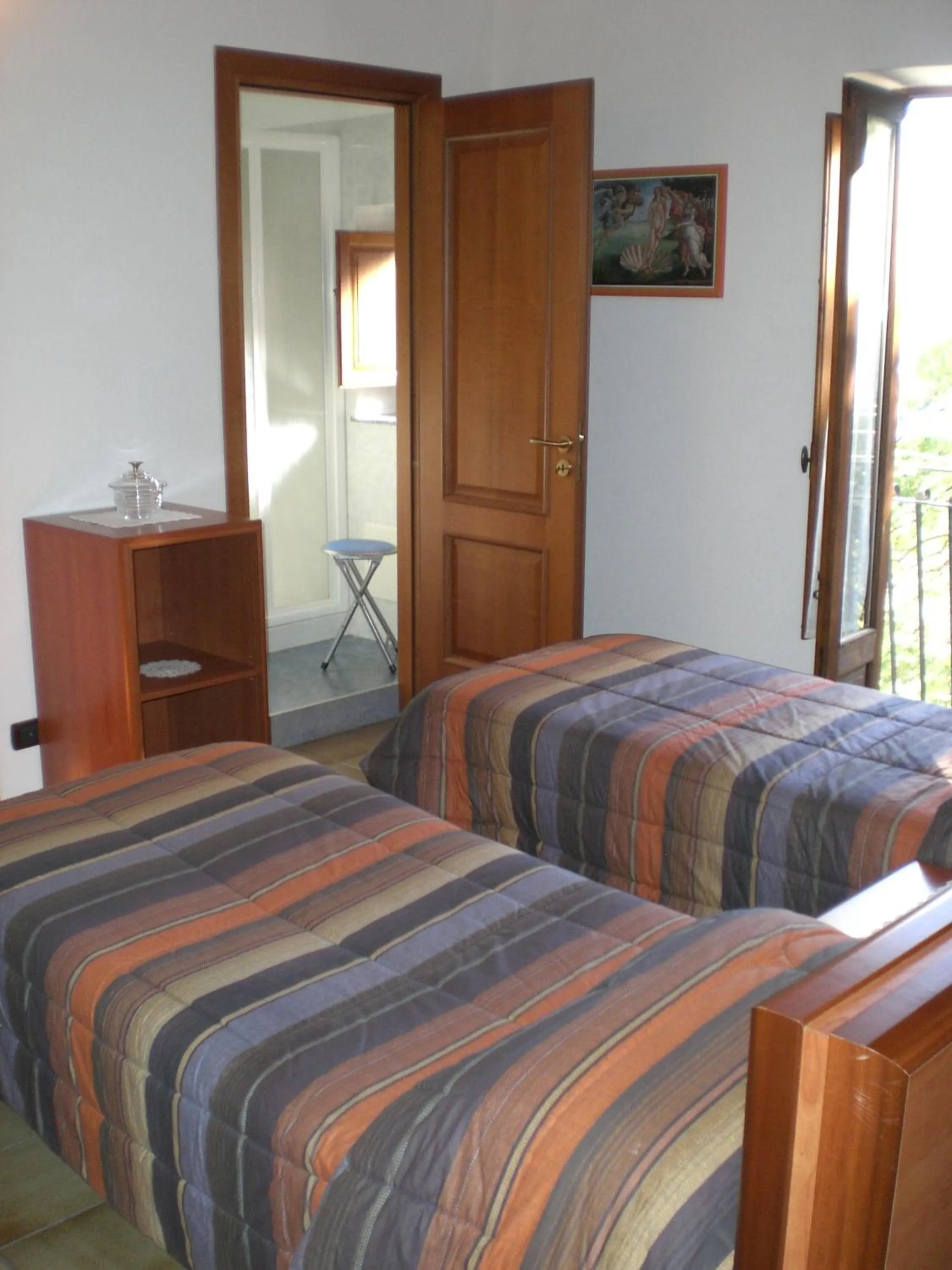 Balcony/Terrace, Bed in B&B Villa Calagioli