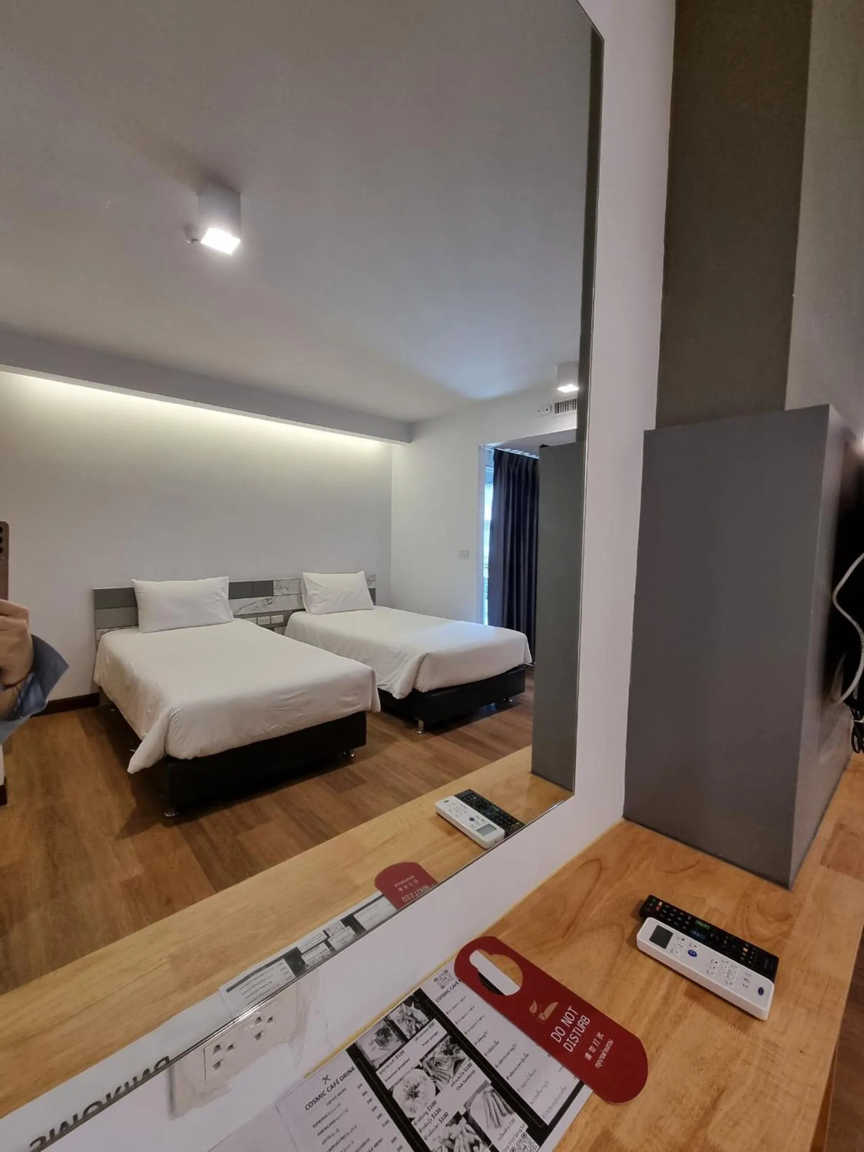 Bed in The Key Point Hotel