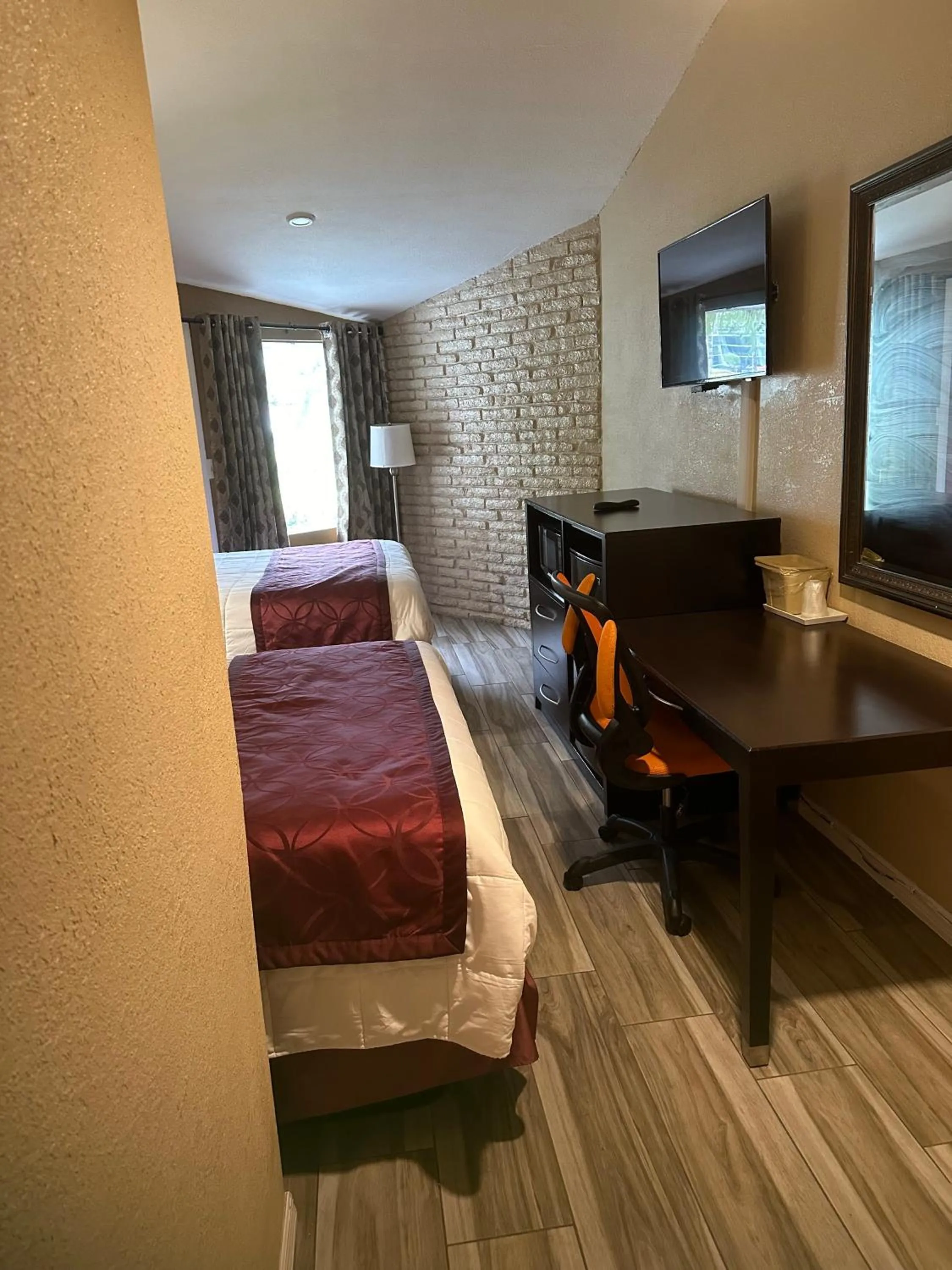 Bed in A-1 Budget Motel