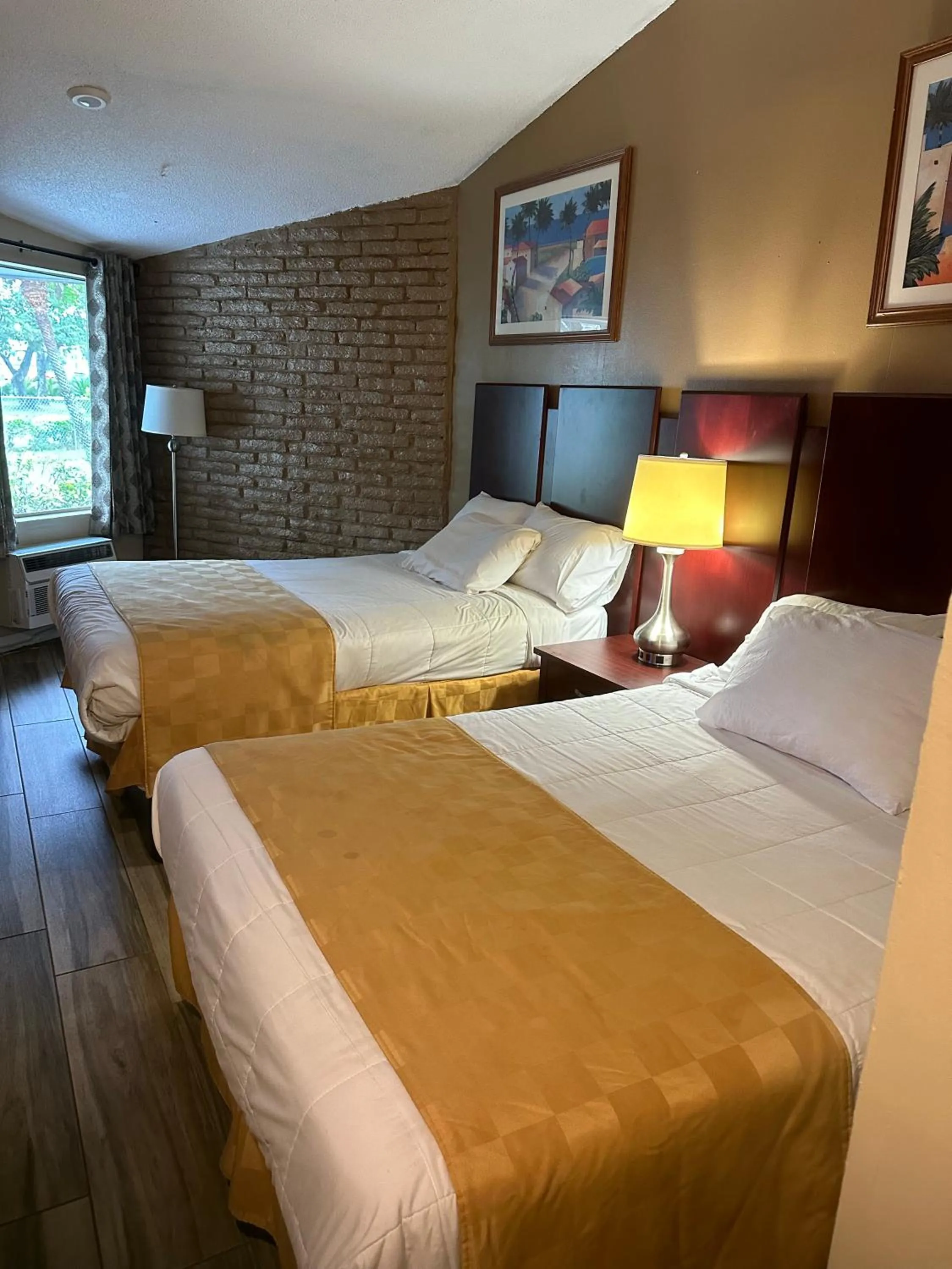 Bed in A-1 Budget Motel