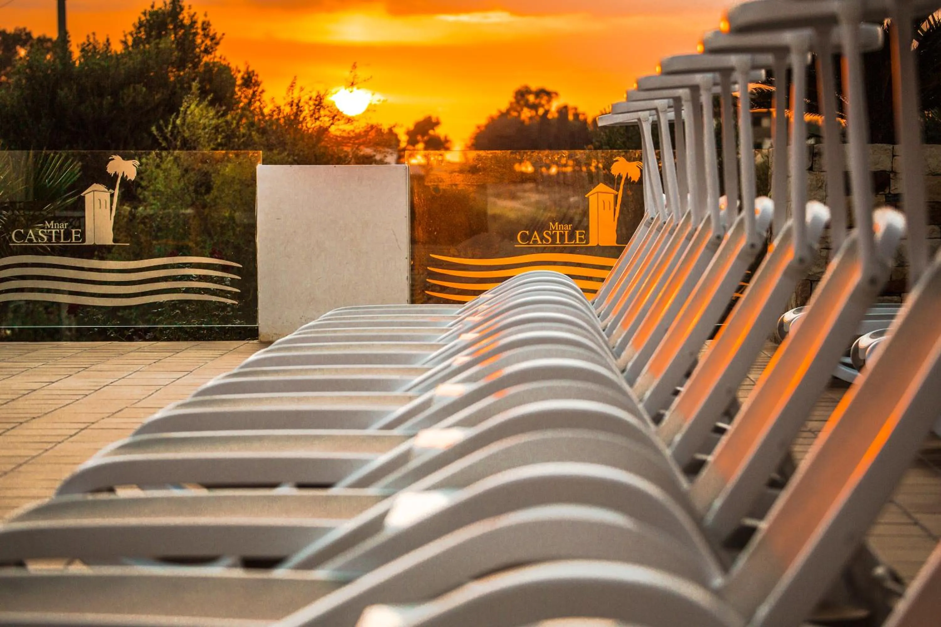 Swimming pool in Mnar Castle