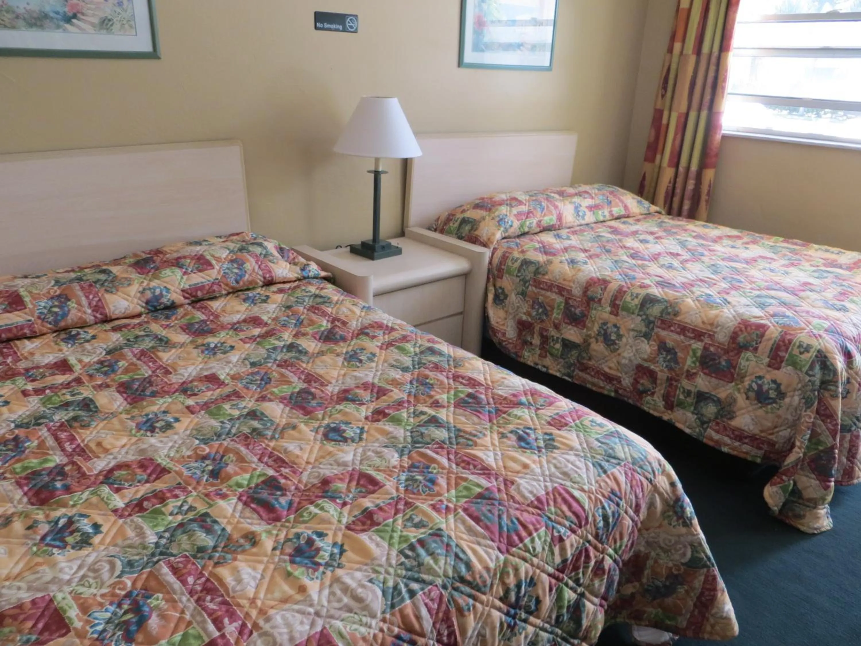 Bed in Country Lodge