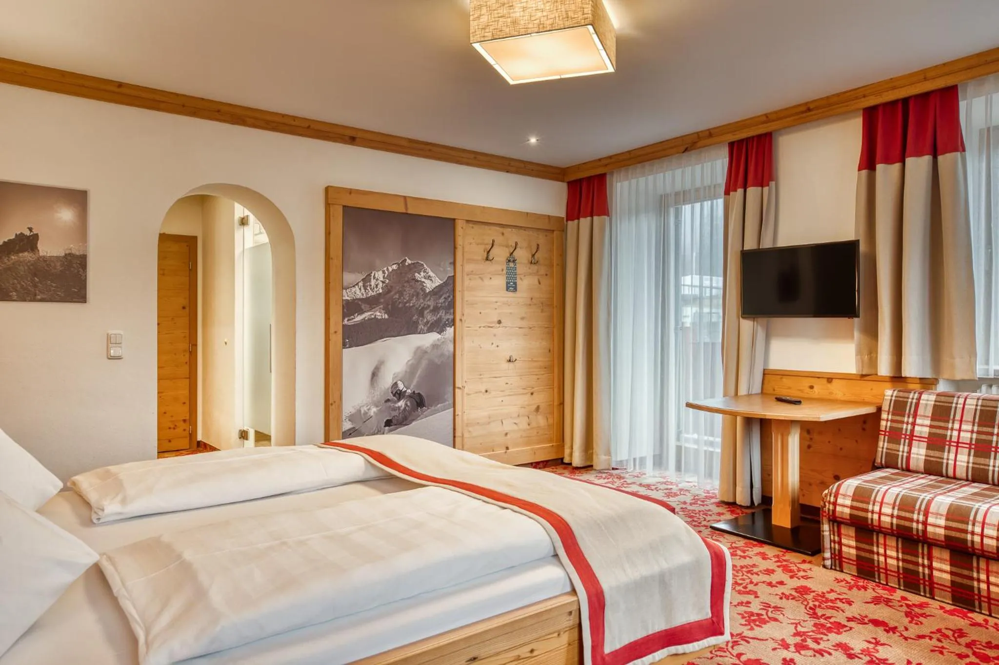 Photo of the whole room, Bed in Hotel Alte Post