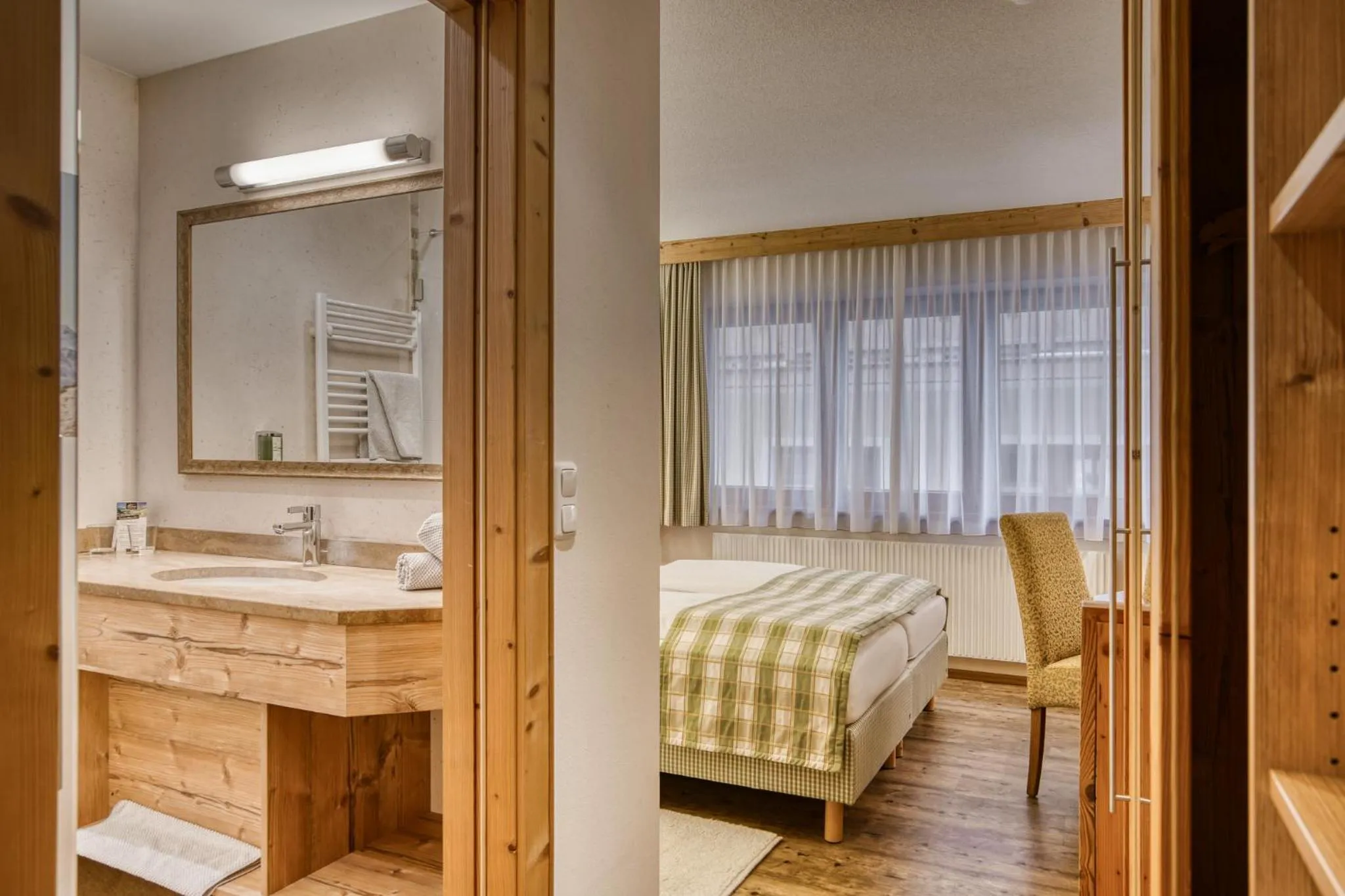 Photo of the whole room, Bed in Hotel Alte Post