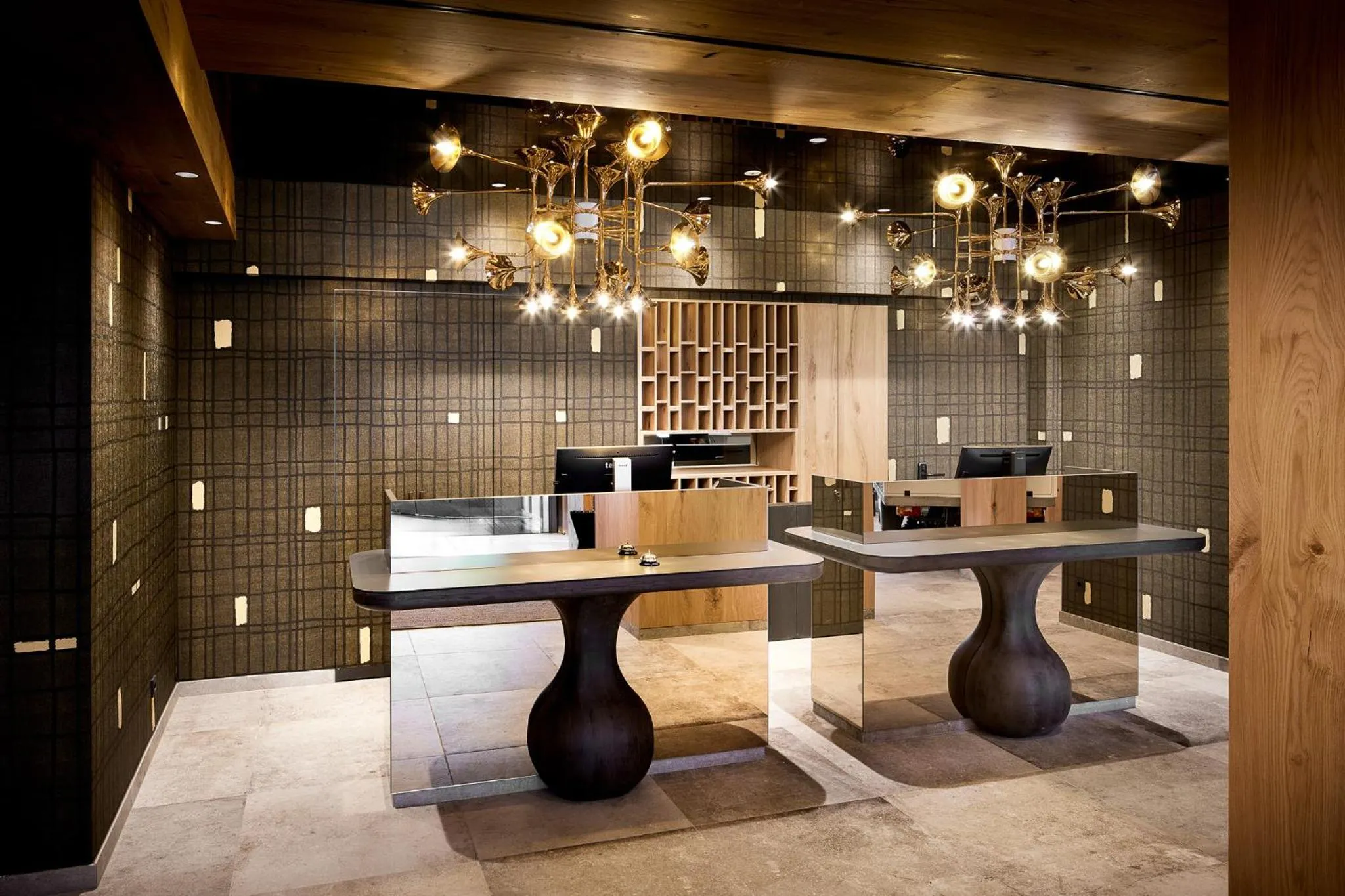 Lobby or reception in Hotel Alte Post