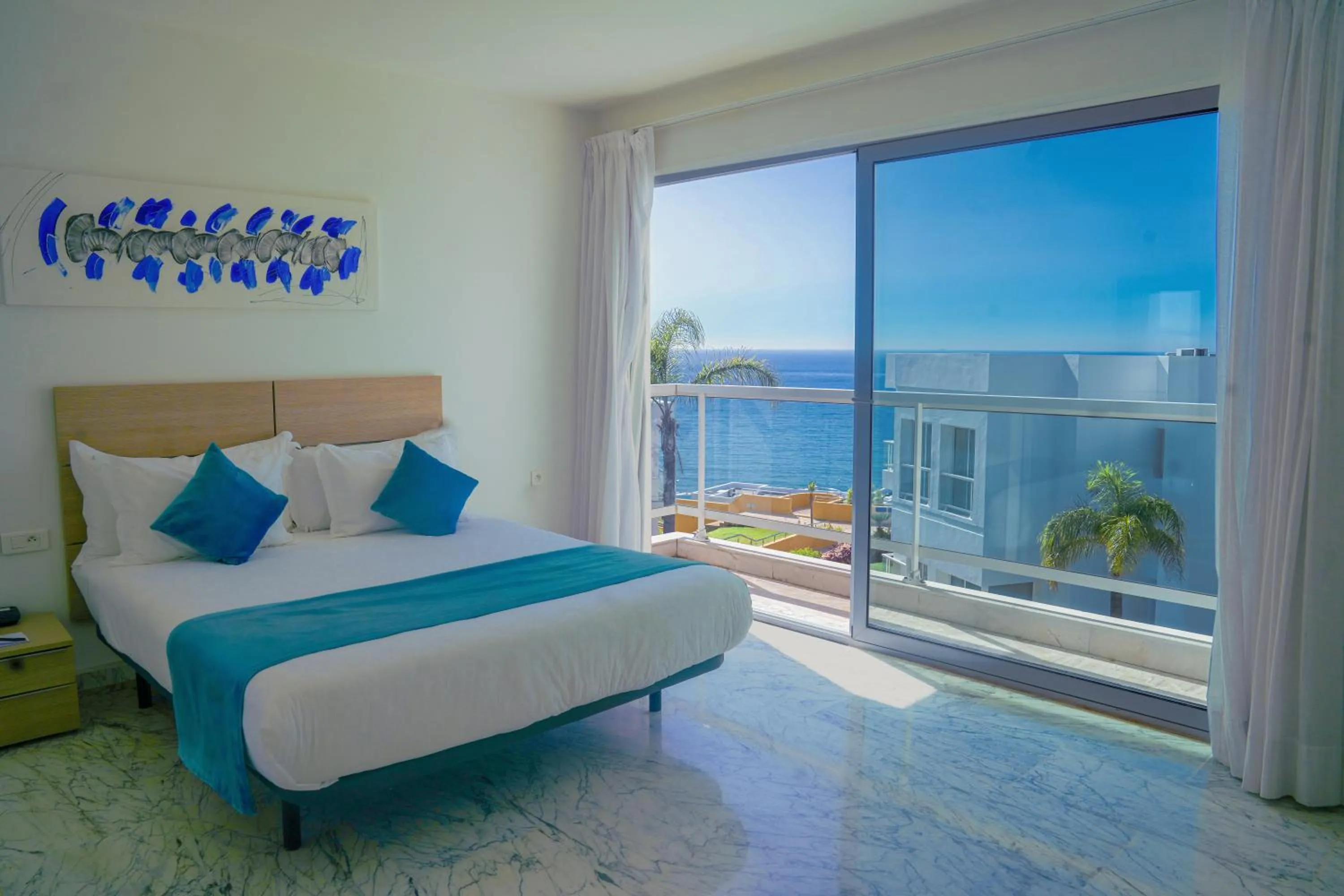 Bed in Hotel Farah Tanger