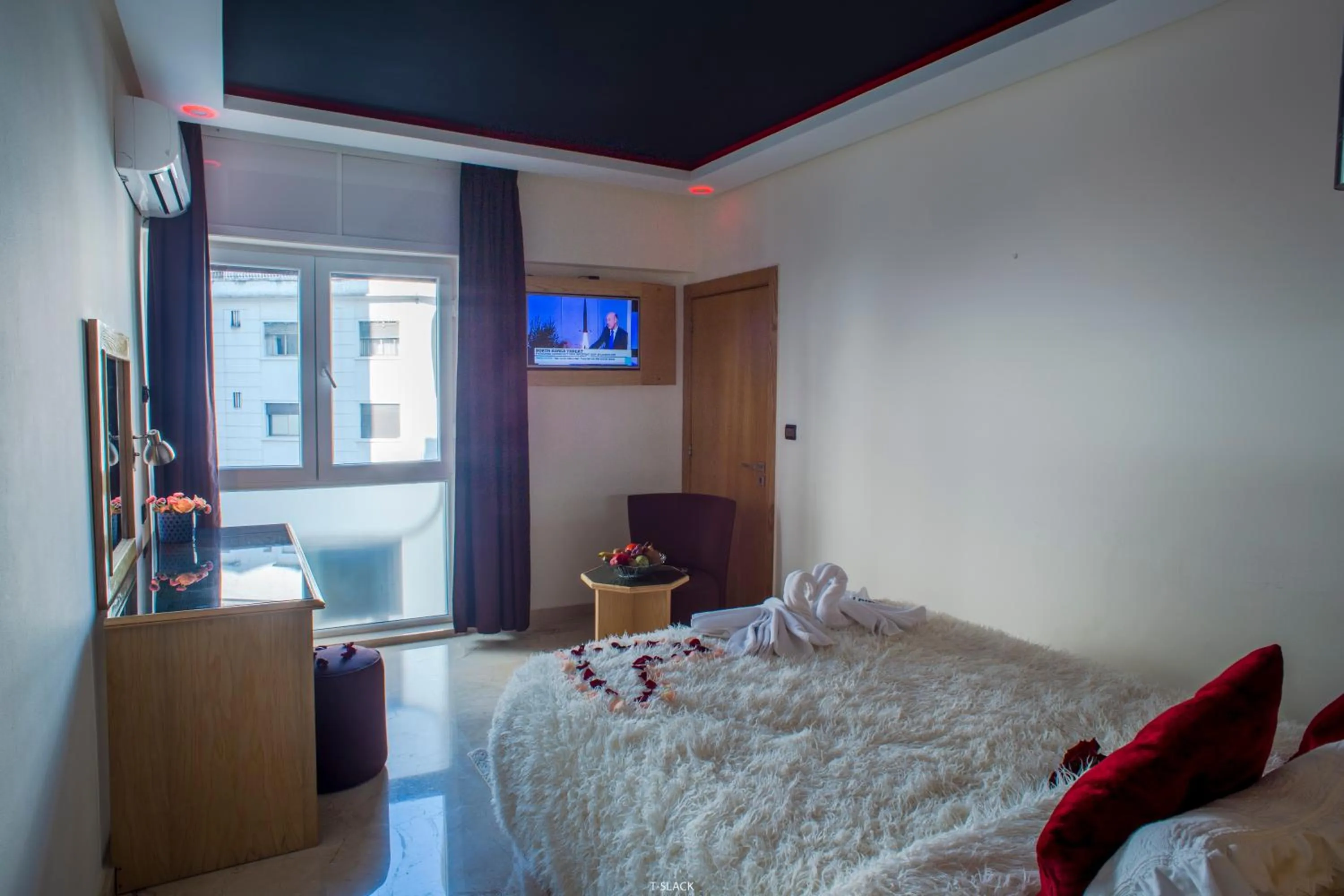 Bed in Hôtel Tanjah Flandria