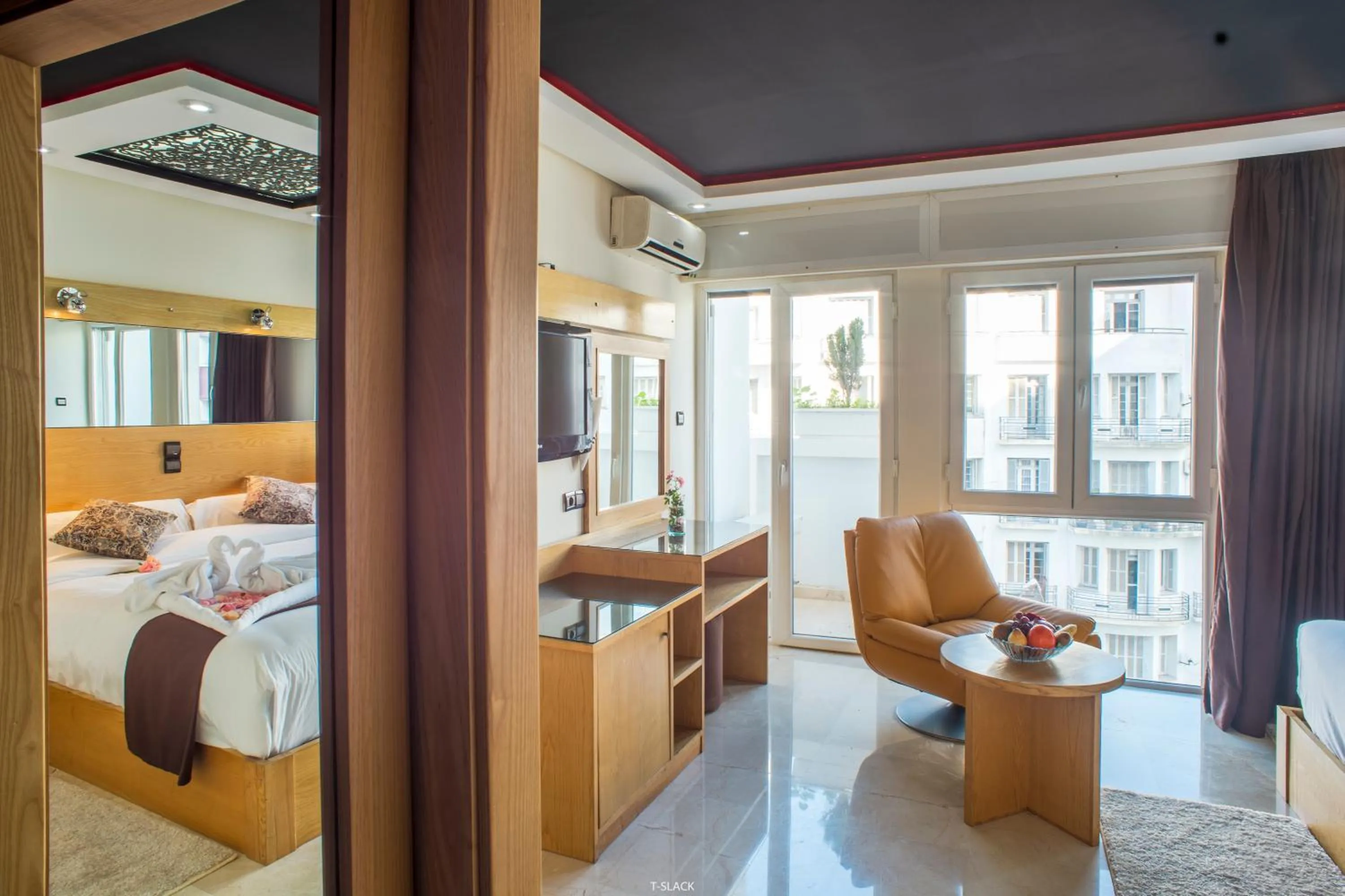 Bed in Hôtel Tanjah Flandria