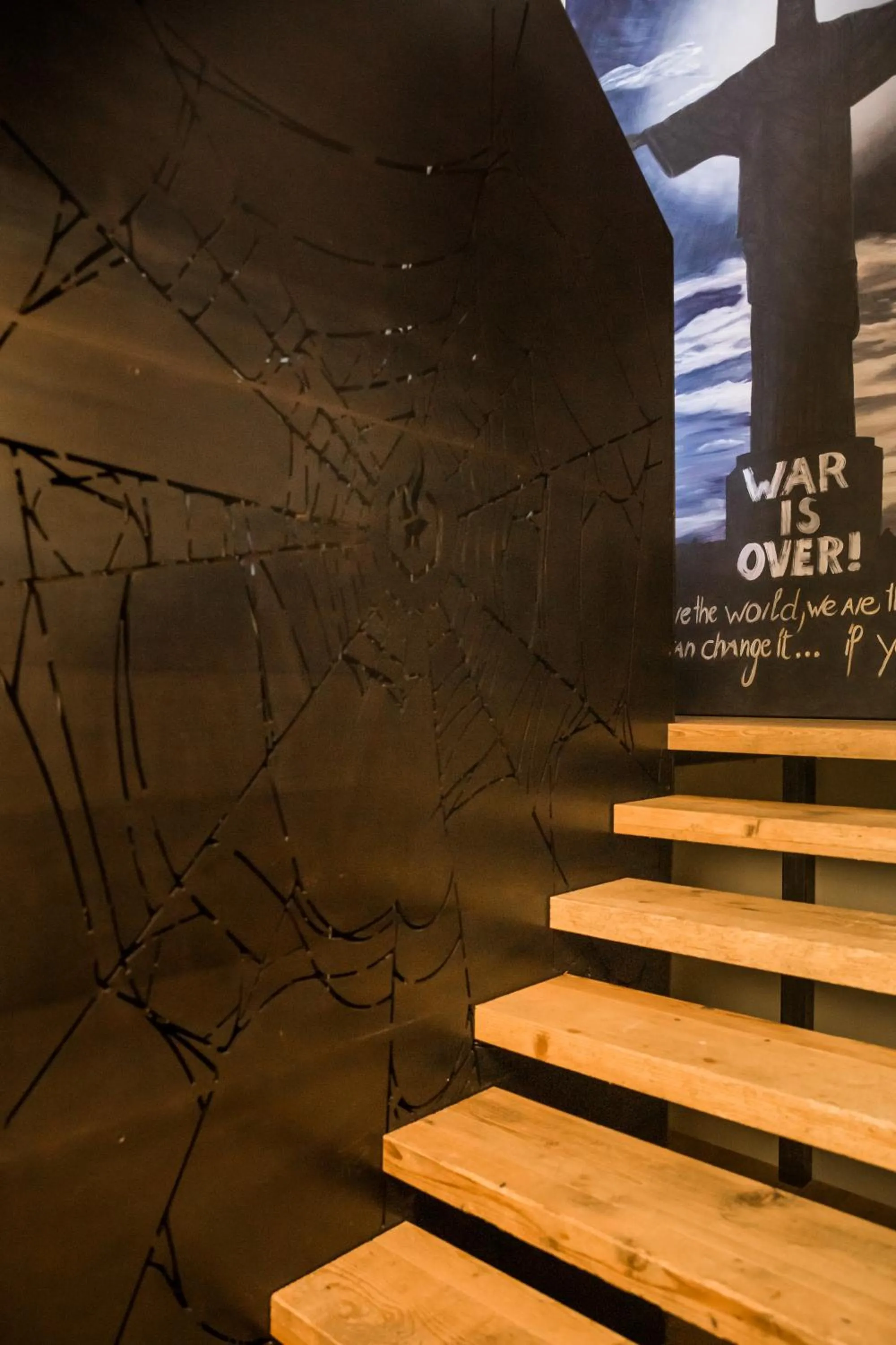 Decorative detail in Raffl's Tyrol Hotel