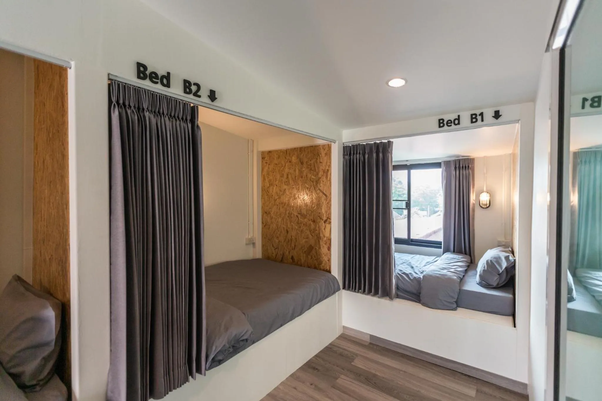 Bed in My Way Hostel Chiang Mai