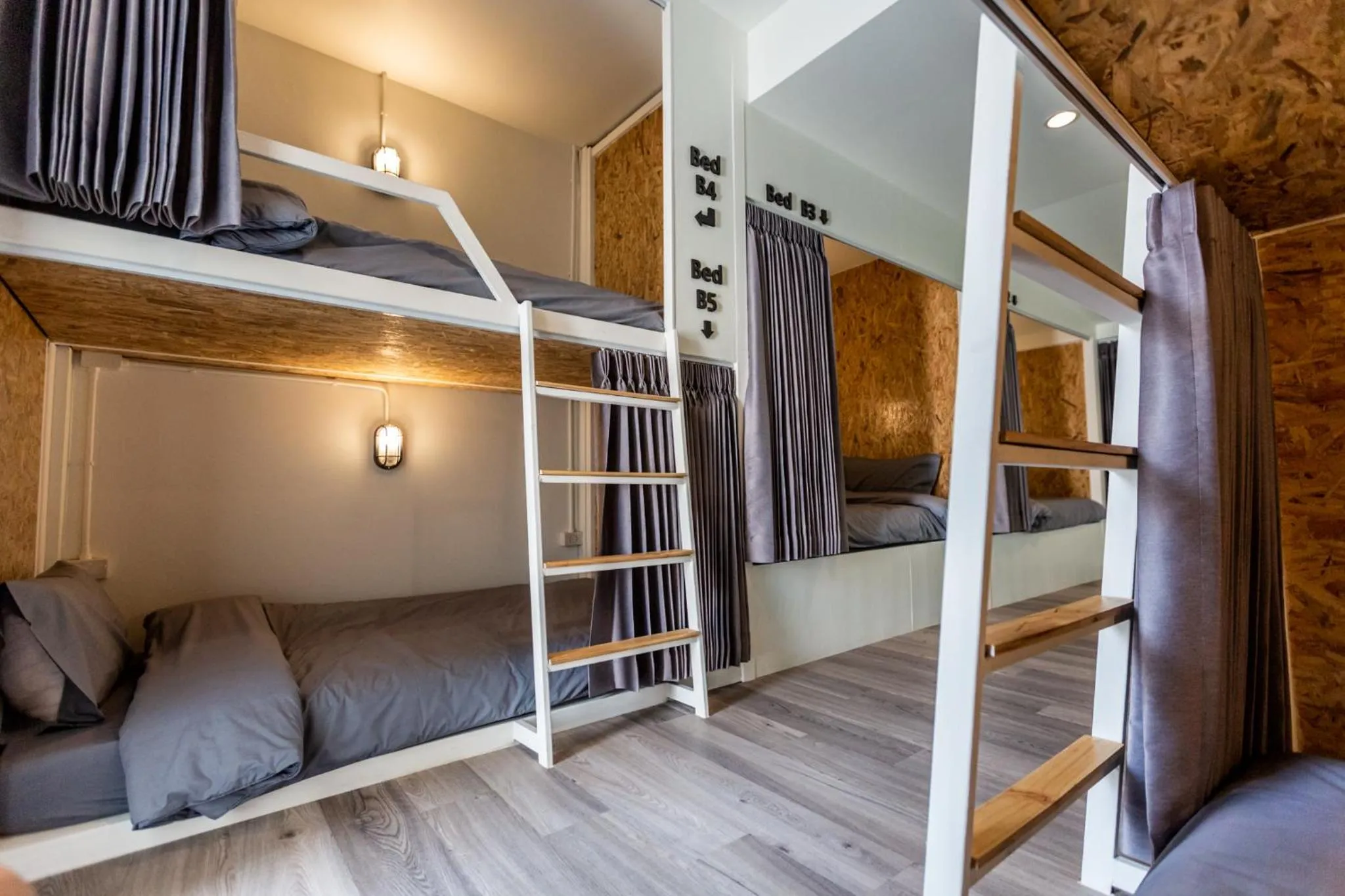 bunk bed, Bed in My Way Hostel Chiang Mai