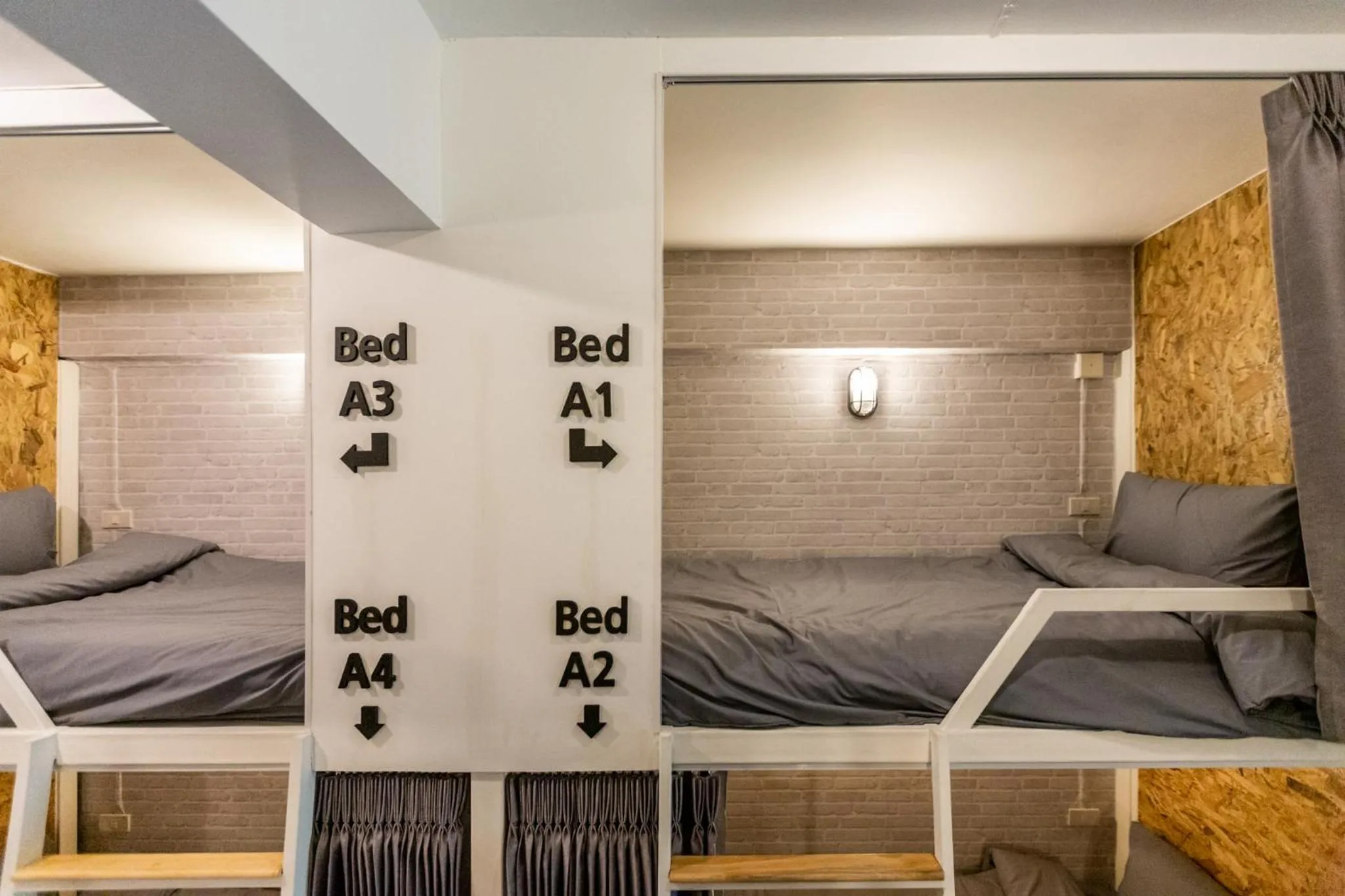 Bed in My Way Hostel Chiang Mai